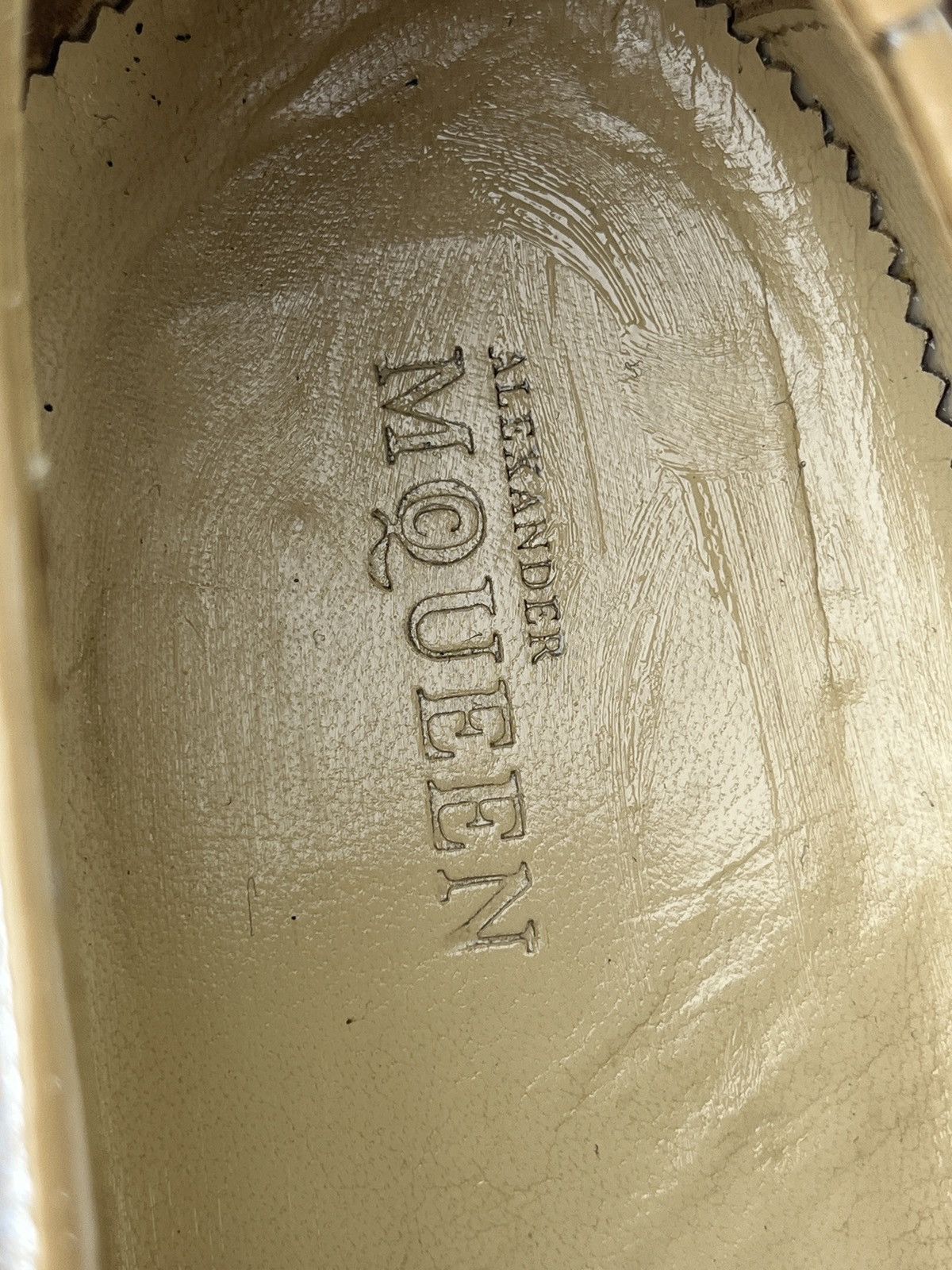 Alexander McQueen Silver Leather Skull Loafers Size US 7 / EU 40 - 6 Thumbnail