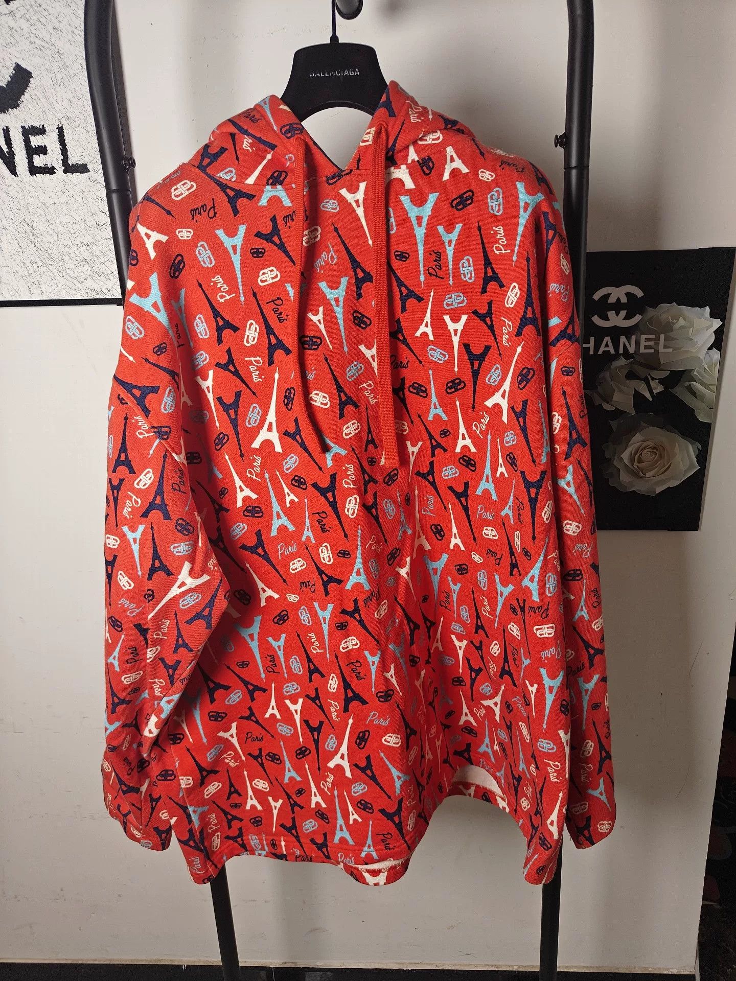 Balenciaga Balenciaga Sweatshirt with Paris Print Size US M / EU 48-50 / 2 - 1 Thumbnail