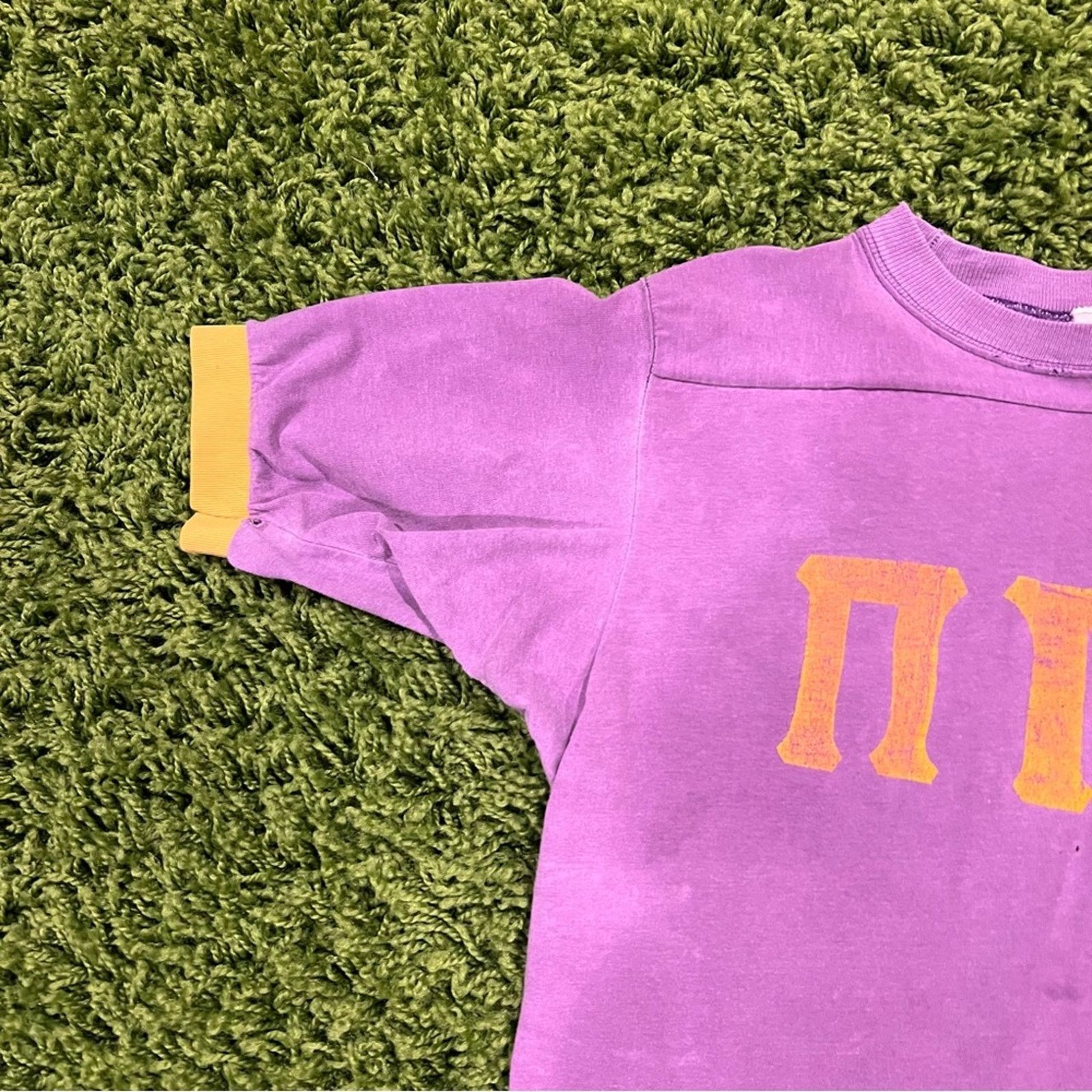 Vintage Vintage 70s Pi Gamma Delta Sorority Jersey Tee Shirt Size S / US 4 / IT 40 - 7 Thumbnail
