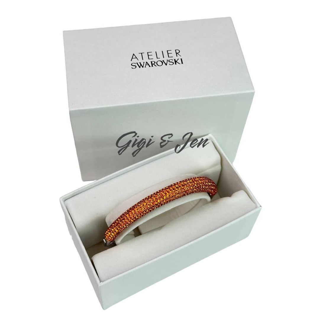Swarovski Swarovski atelier Tigris bangle Orange L Bracelet Size ONE SIZE - 9 Thumbnail