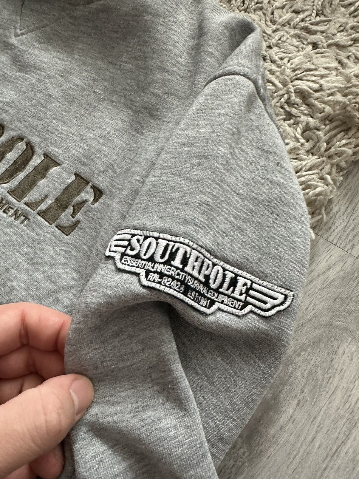 Southpole × Vintage Crazy Vintage Y2K Southpole Sweatshirt Baggy Skater Opium Size US L / EU 52-54 / 3 - 5 Thumbnail