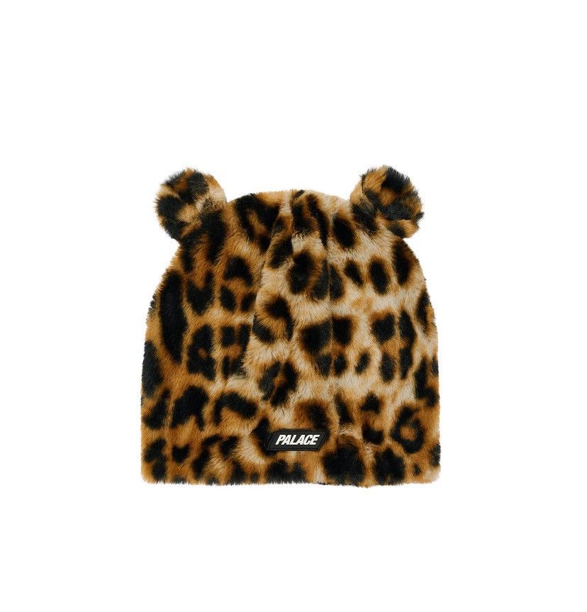 L/XL PALACE Furry Ears Nein Cuff Beanie - ニット帽・ビーニー