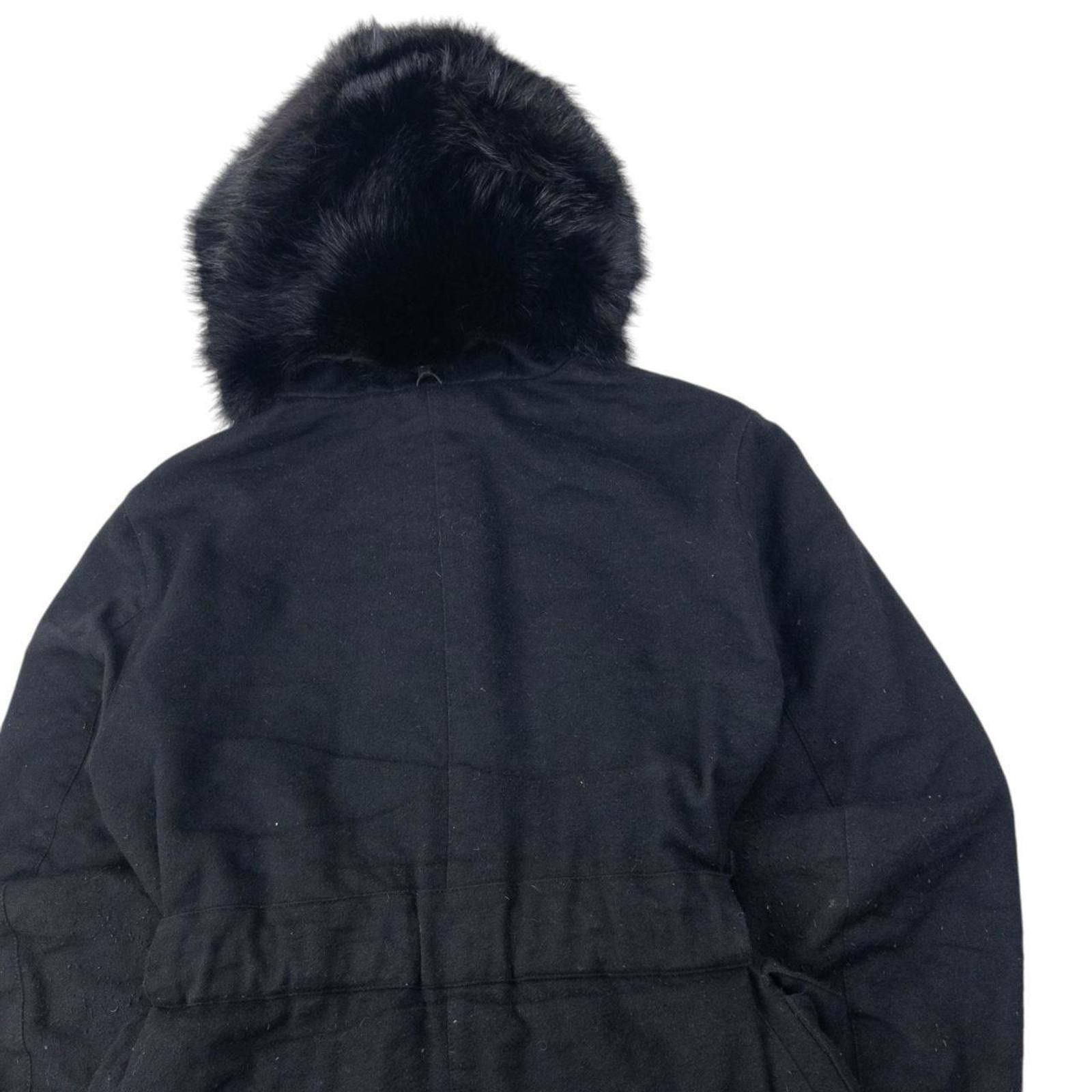 Prada Vintage 2000s Prada Sport Raccoon Fur Wool Jacket Womens L Size L / US 10 / IT 46 - 7 Thumbnail