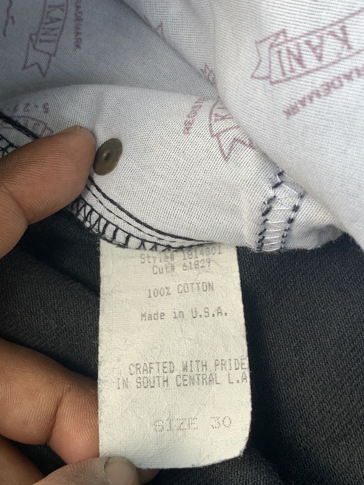 Karl Kani Karl Kani Carpenter Baggy Denim Jeans Made in USA Size US 32 / EU 48 - 20 Thumbnail