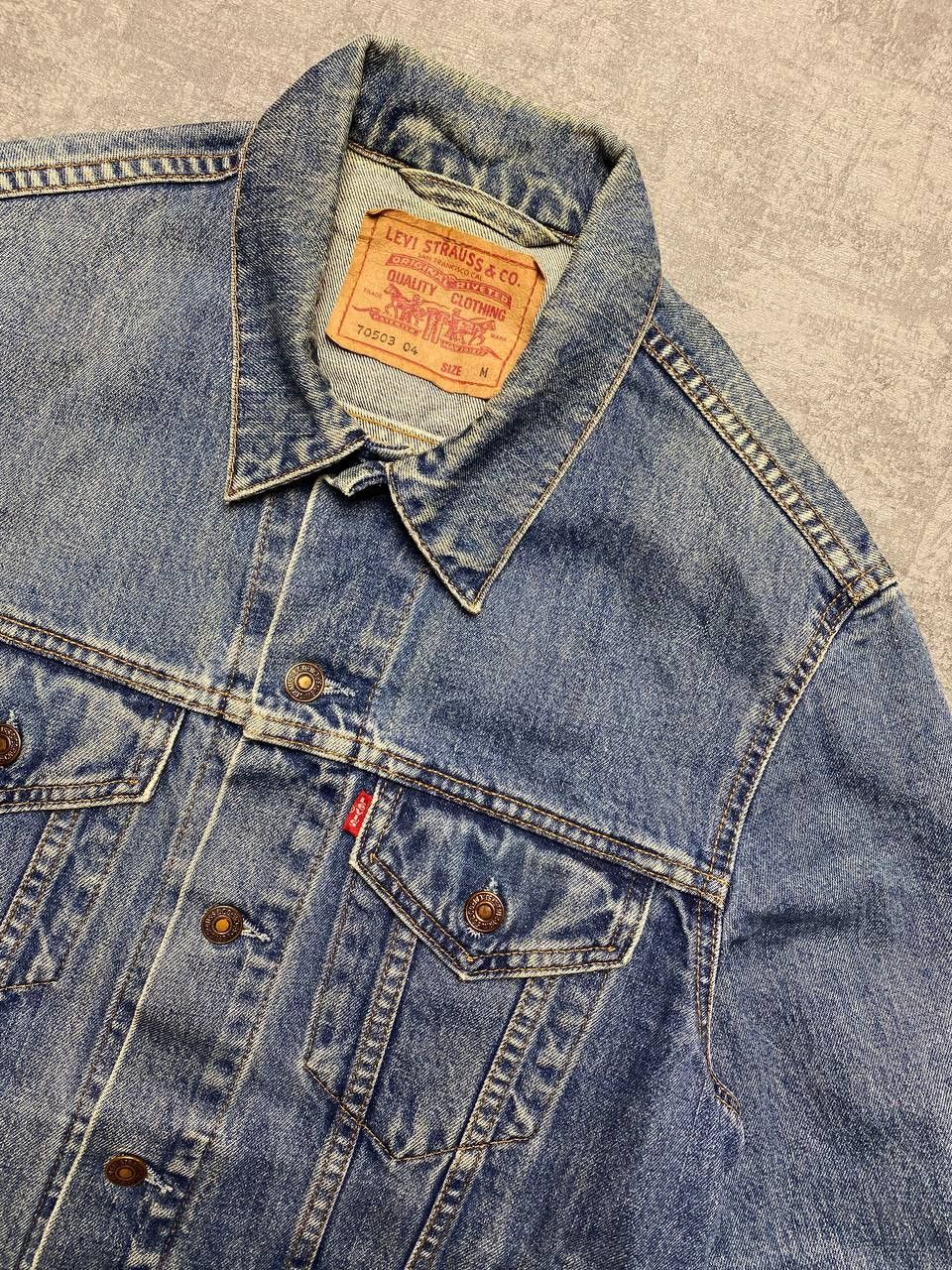 Levi's Vintage denim jacket Levis Size US M / EU 48-50 / 2 - 5 Thumbnail