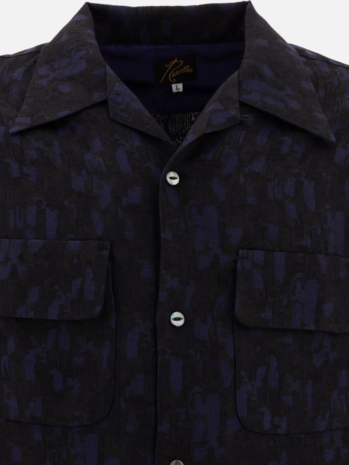 Needles Needles "Abstract Jacquard" shirt Size US L / EU 52-54 / 3 - 3 Thumbnail