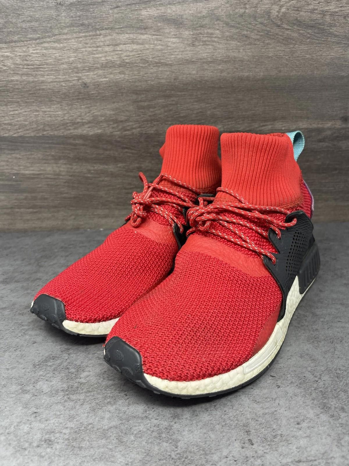 Adidas Adidas NMD XR1 Shoes Mens Size 10 Red Running Sneakers Size US 10 / EU 43 - 2 Thumbnail