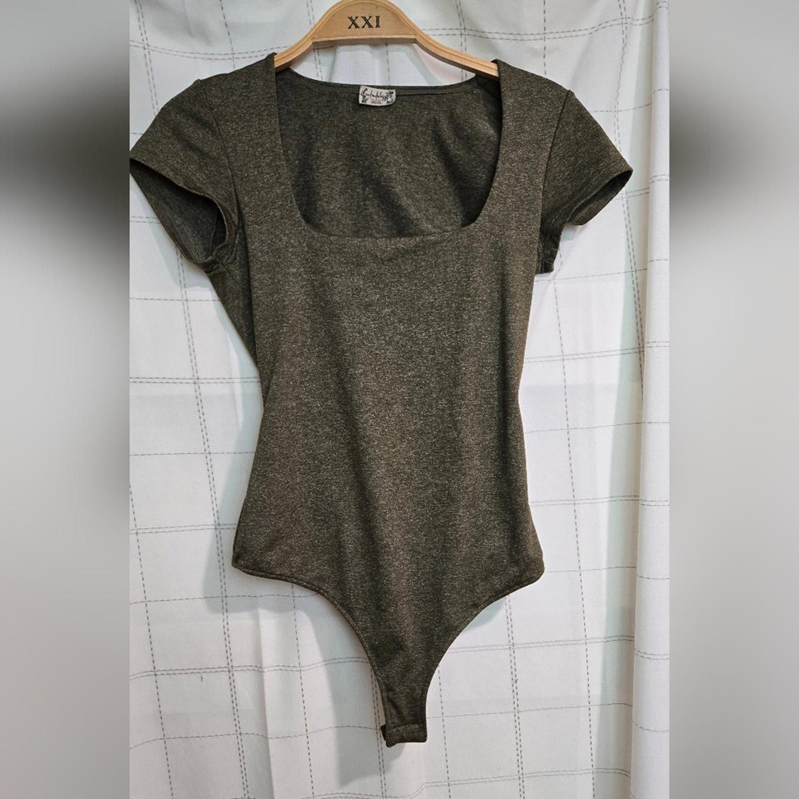 Free People FP Fair And Square Bodysuit Size XS / US 0-2 / IT 36-38 - 2 Thumbnail