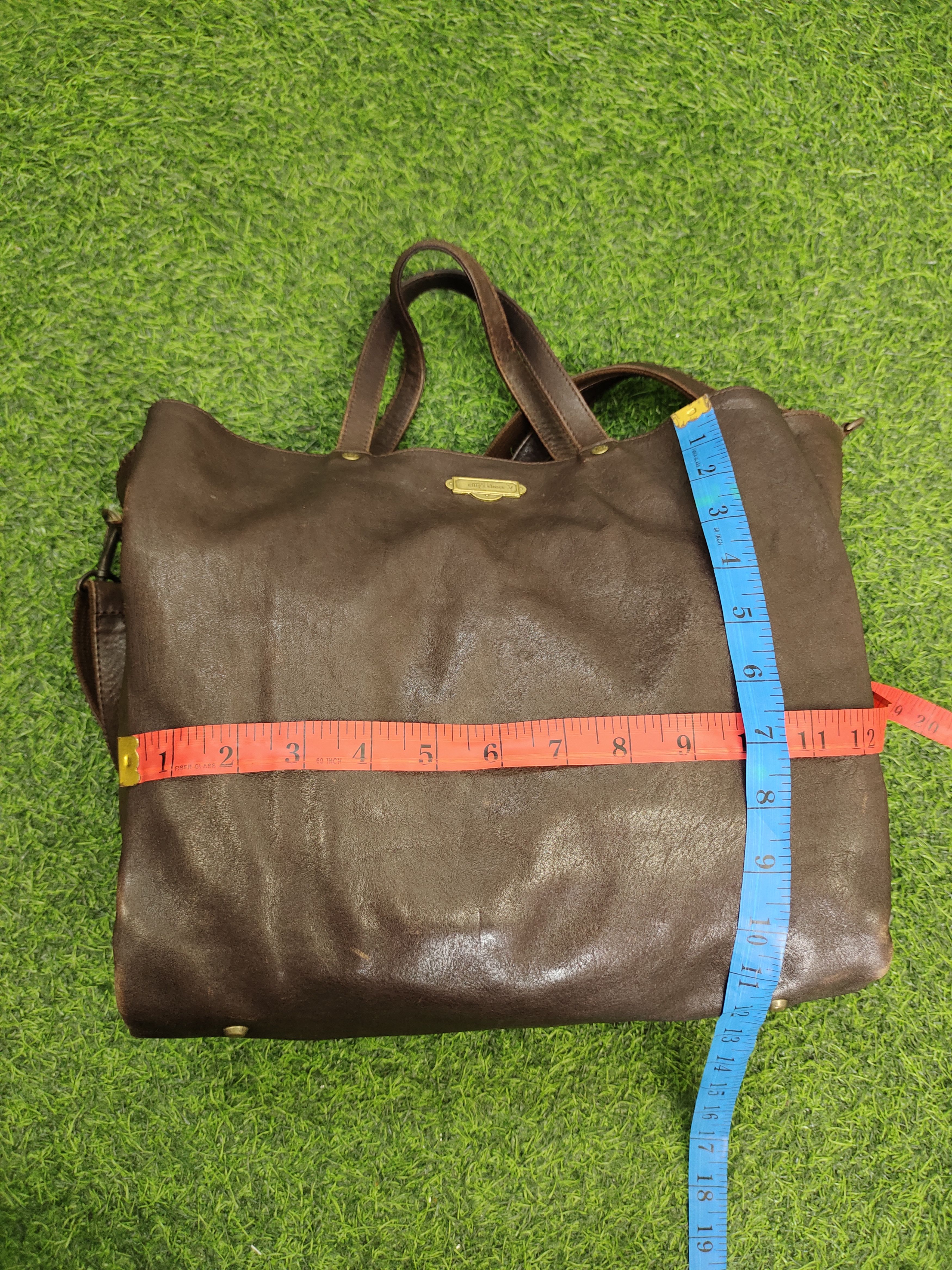 Japanese Brand Vintage Efffys Closet Handmade In Japan Leather Shoulder Bag Size ONE SIZE - 9 Thumbnail
