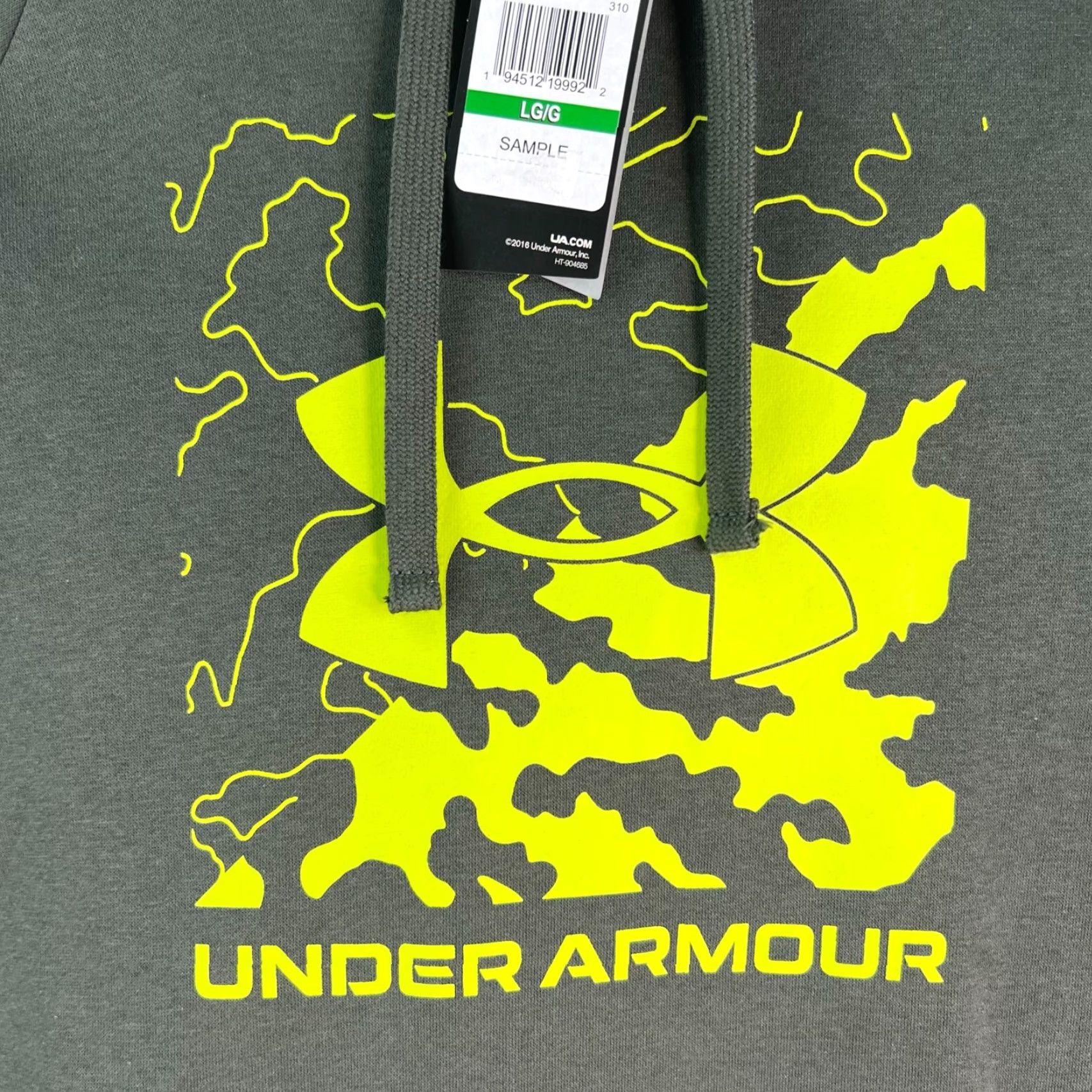 Under Armour Under Armour Cold Gear Hoodie Mens Size L Long Sleeves Pockets Loose Fit Gray" Size US L / EU 52-54 / 3 - 2 Thumbnail
