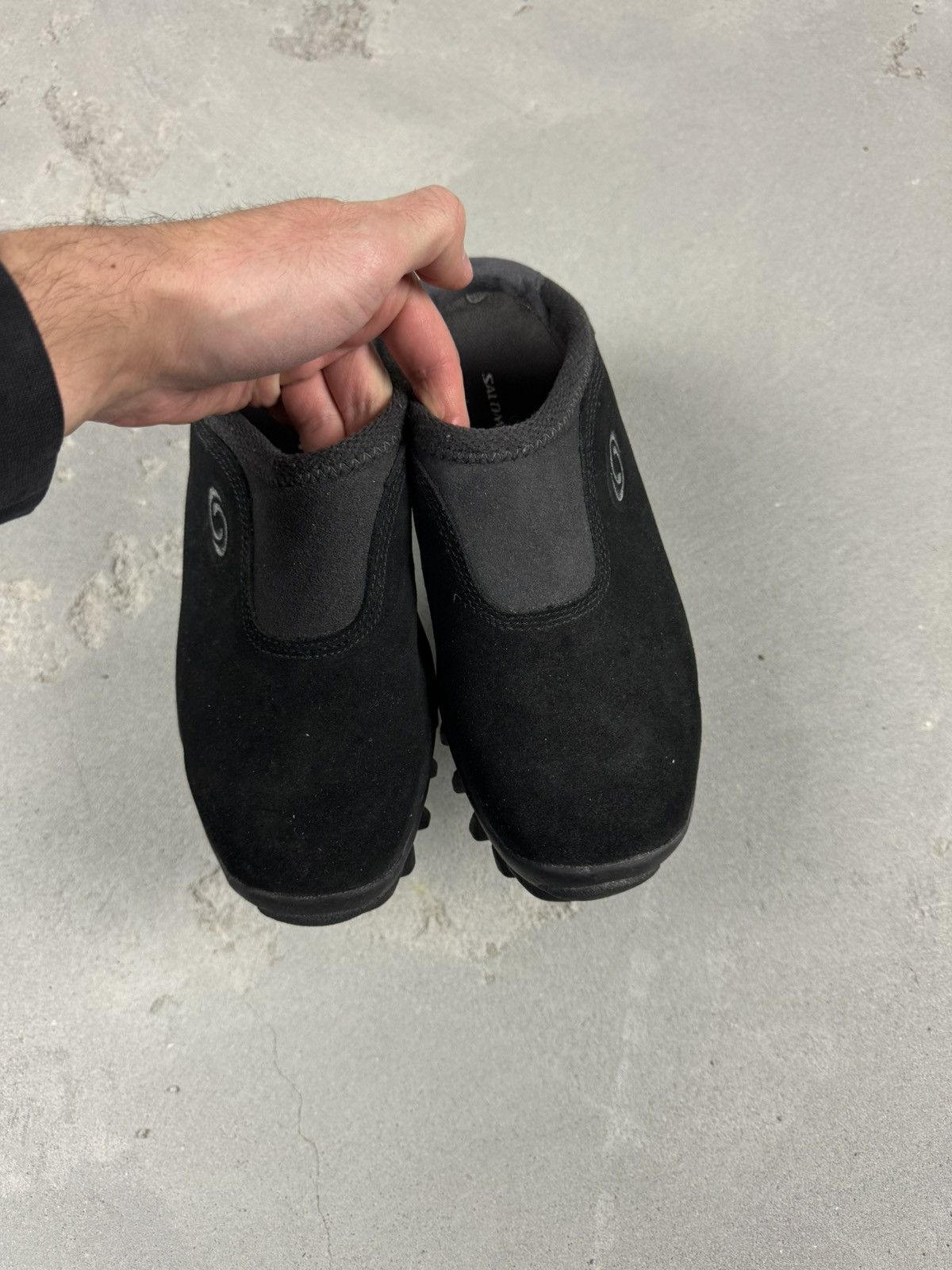 Salomon Vintage Salomon neoprene black suede clog Size US 6.5 / EU 39-40 - 4 Thumbnail