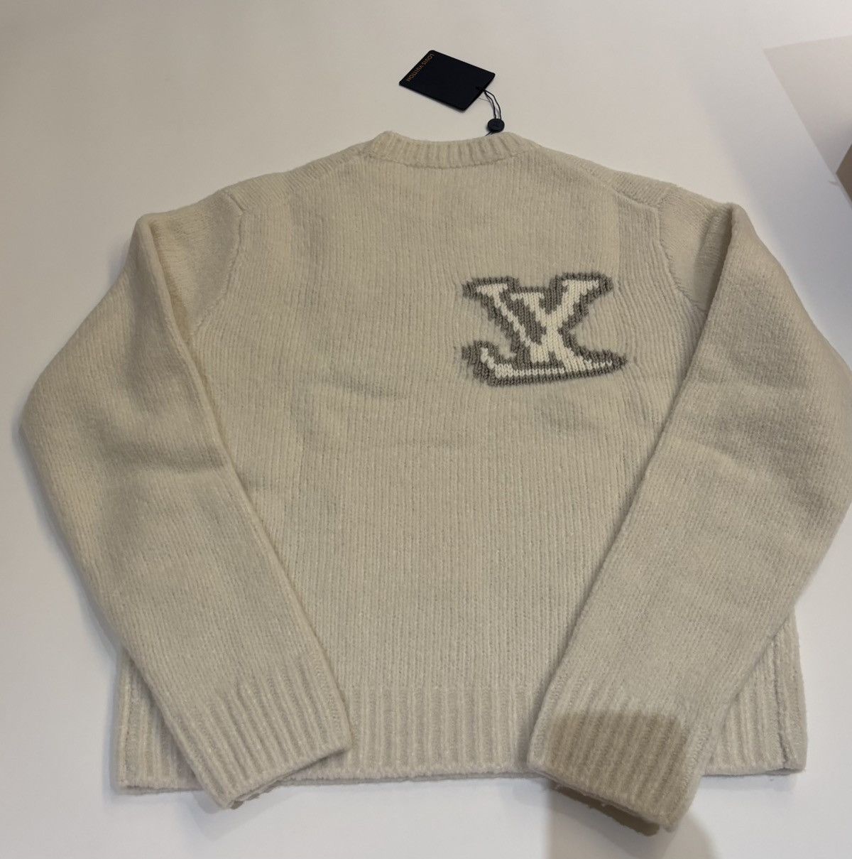 Louis Vuitton Louis Vuitton Intarsia Crewneck Size US S / EU 44-46 / 1 - 2 Thumbnail