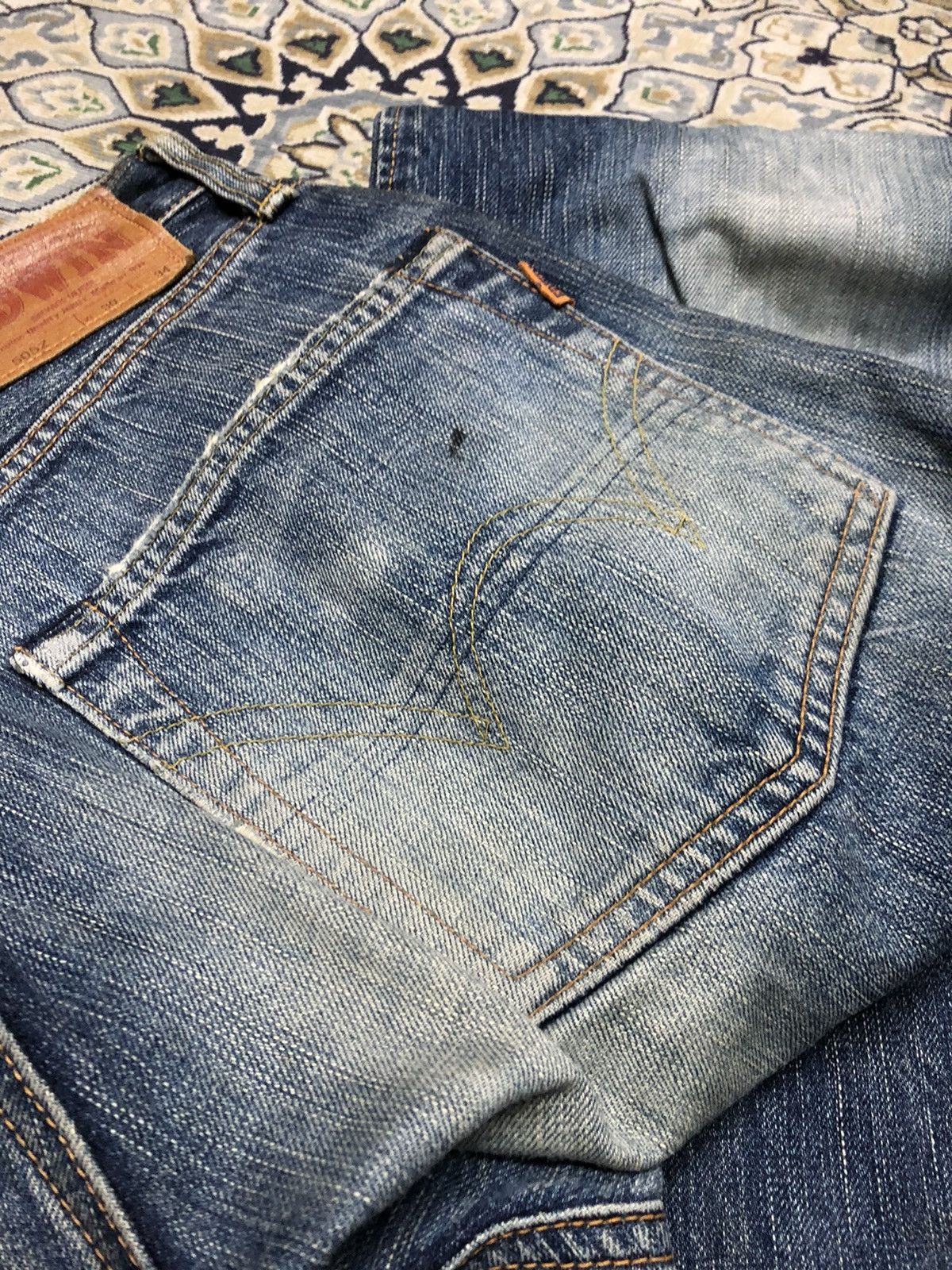 WIDE LEG BAGGY EDWIN SELVEDGE DENIM