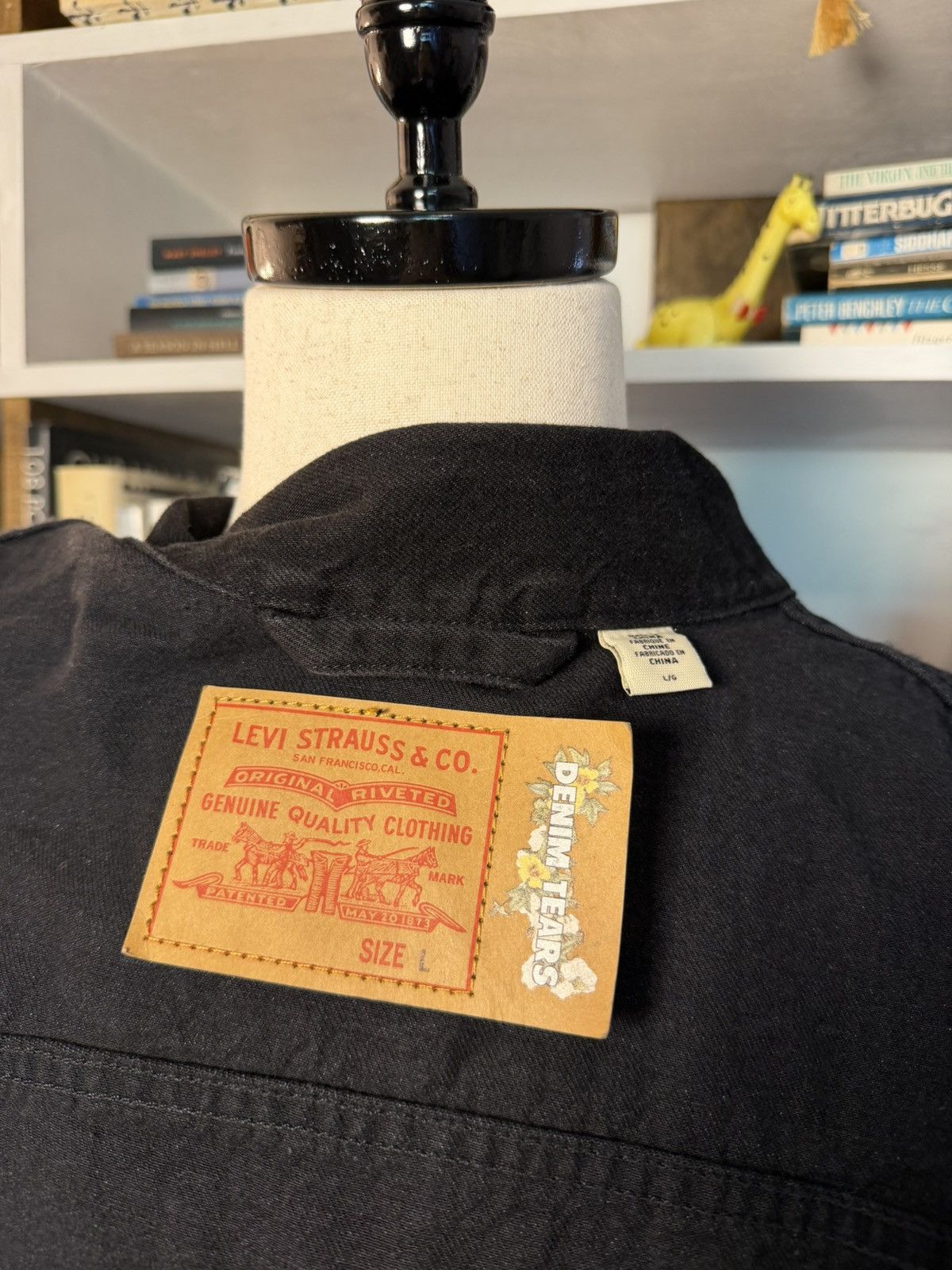DENIM TEARS × Levi's × Stussy Levi's x DENIM TEARS Stussy Our Legacy Paint Patch Jacket Size US L / EU 52-54 / 3 - 5 Thumbnail