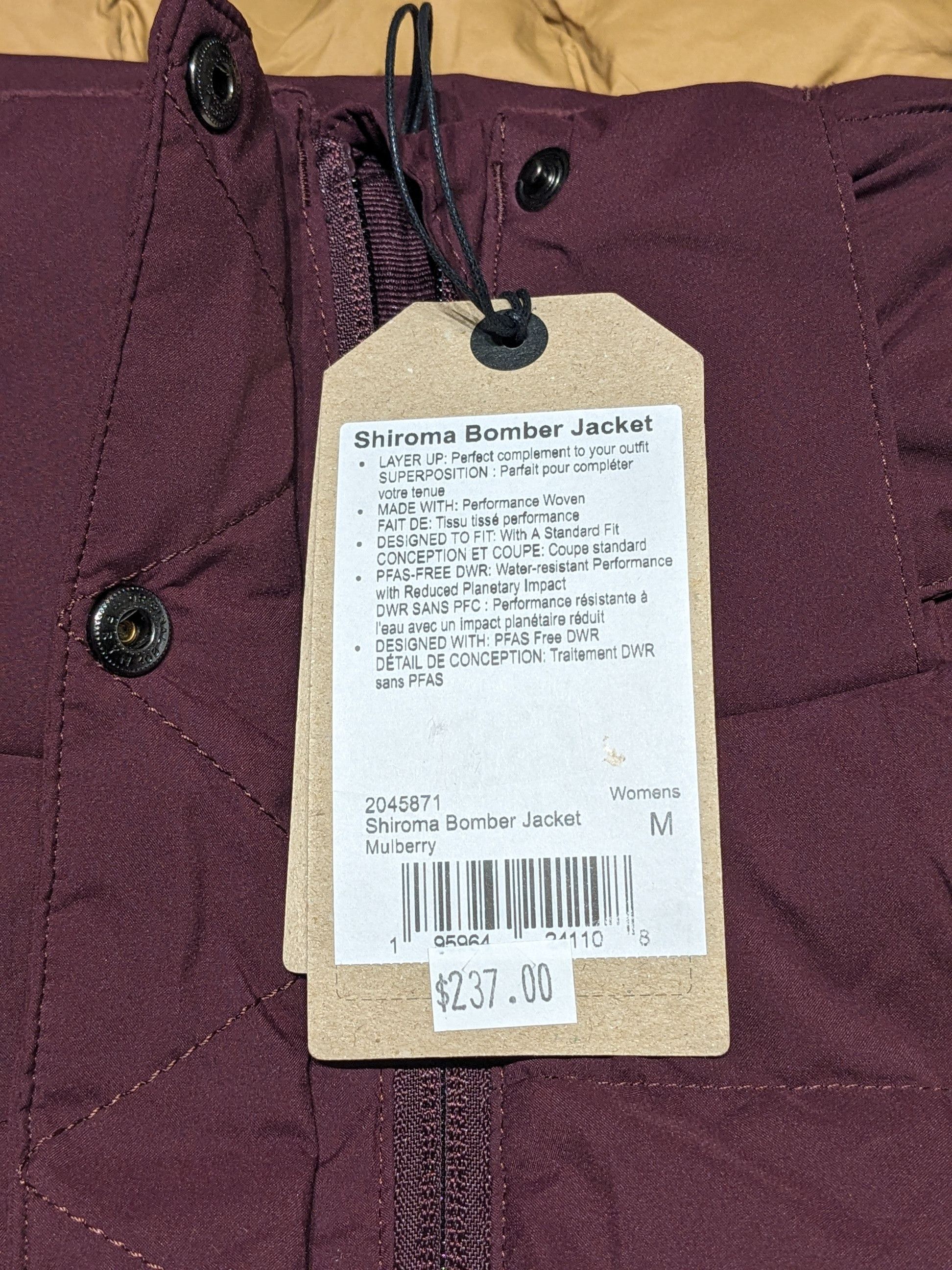 Prana New Prana Down Bomber Jacket women's M Size M / US 6-8 / IT 42-44 - 6 Thumbnail