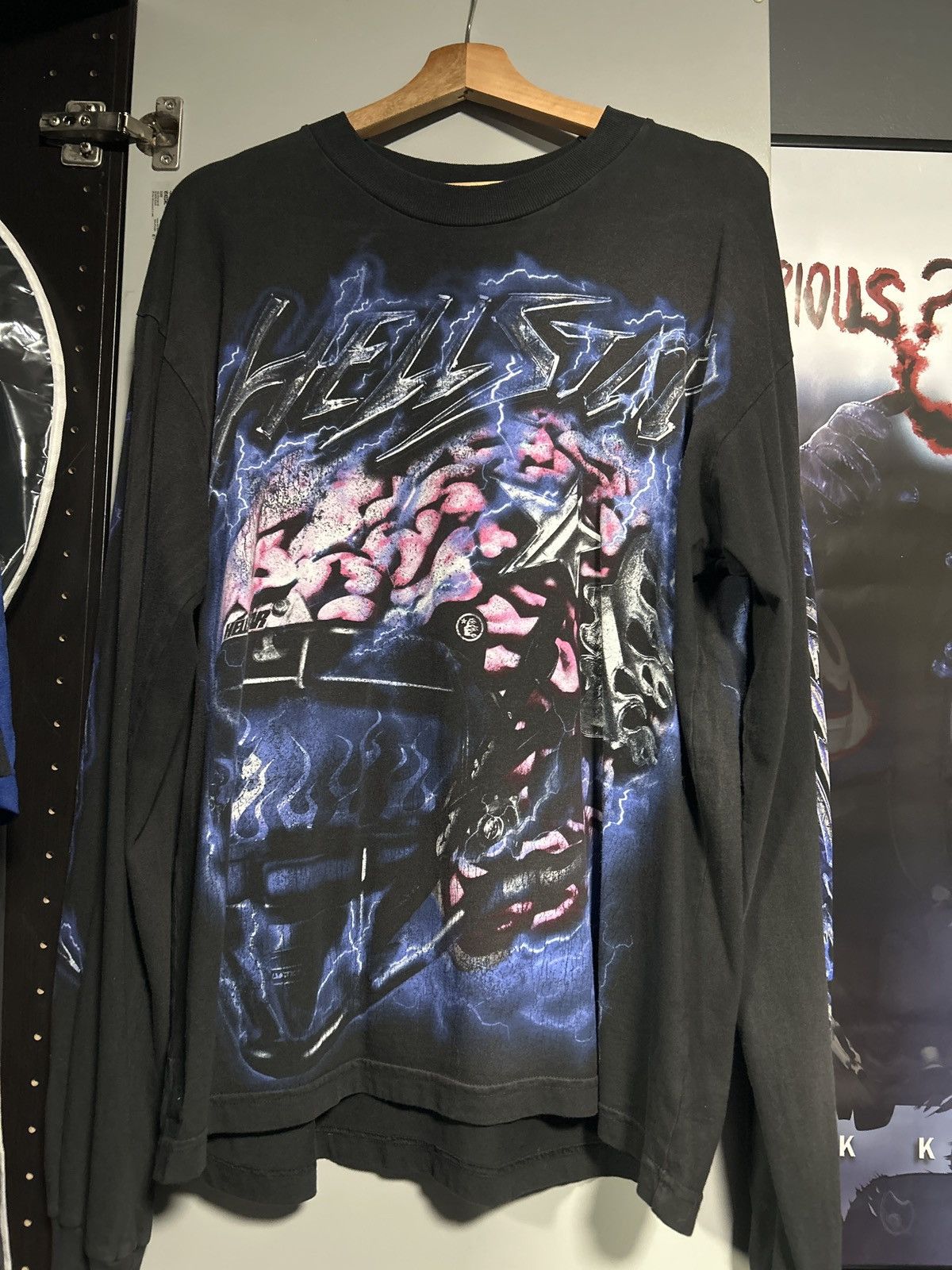 HELLSTAR Hellstar Powered By The Star Longsleeve Size S Size US S / EU 44-46 / 1 - 1 Thumbnail