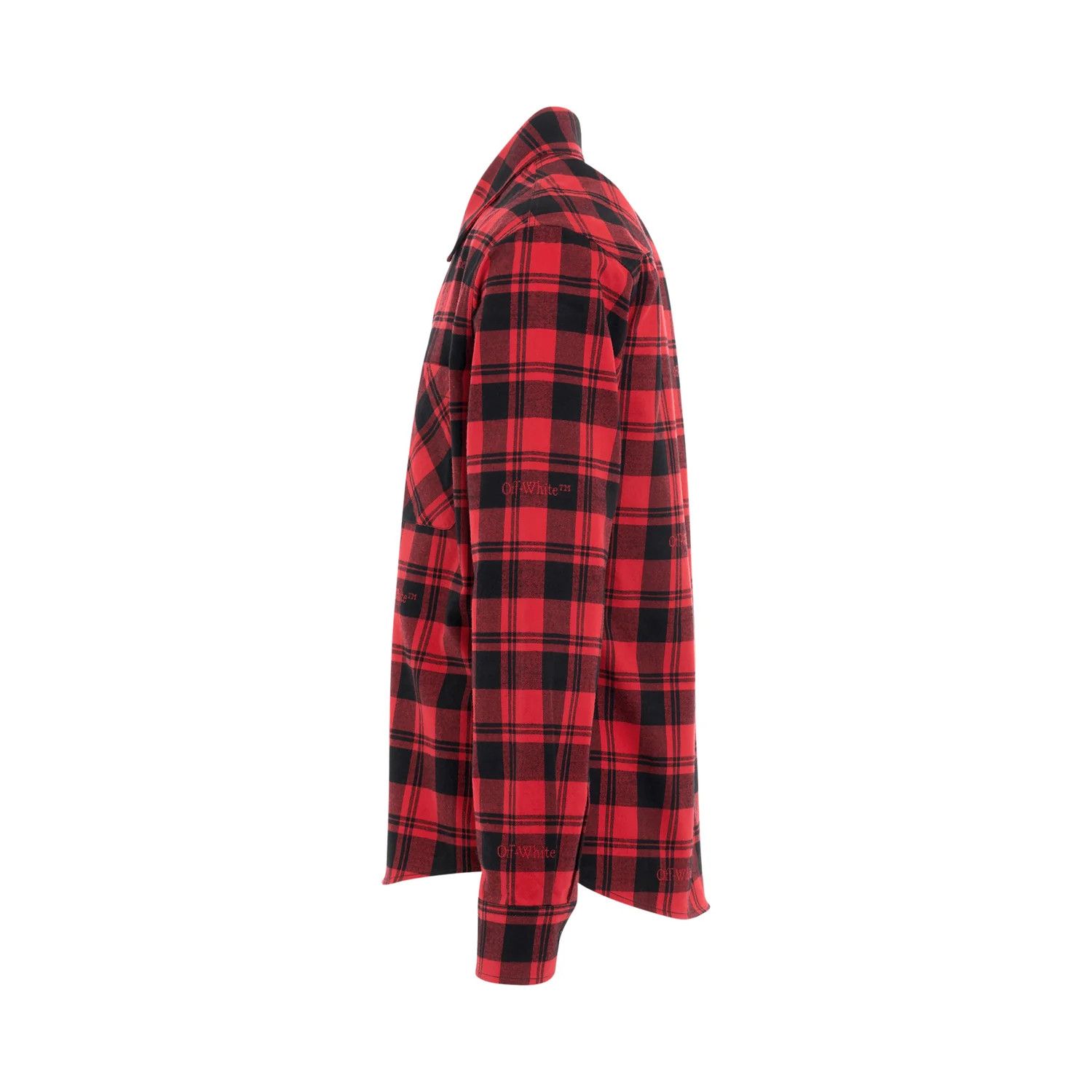 Off-White o1mris0824 Shirt in Black & Red Size US L / EU 52-54 / 3 - 3 Thumbnail