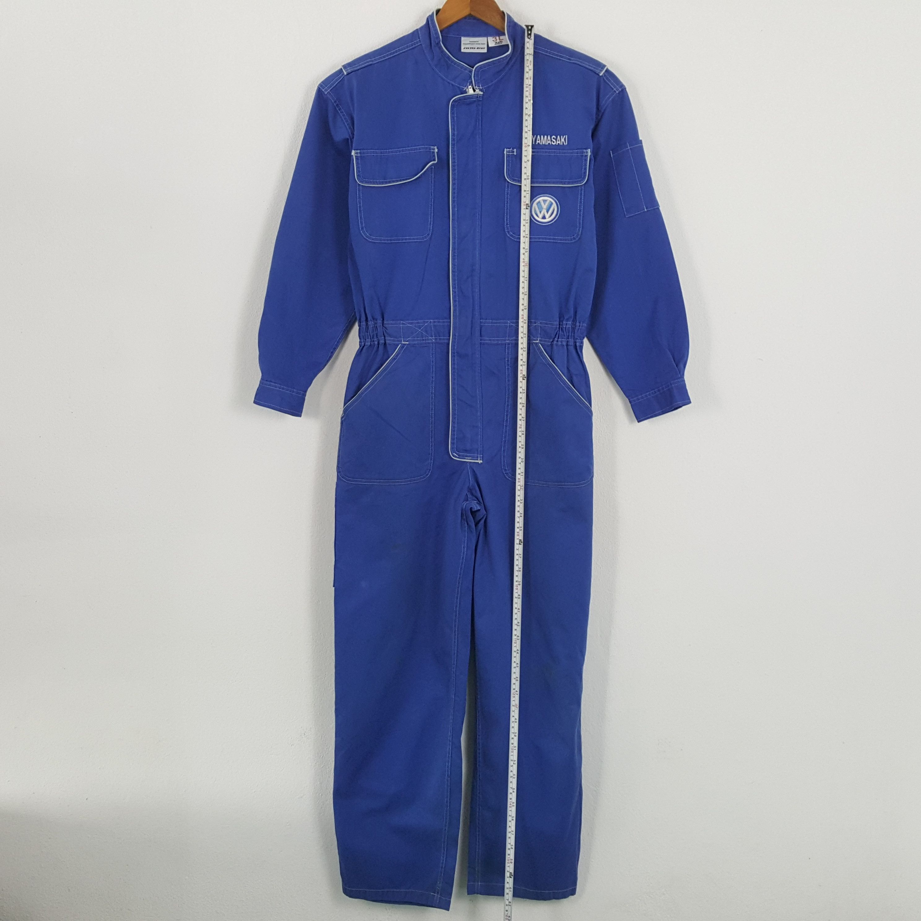 Japanese Brand × Vintage Vintage VOLKSWAGEN Motorsports Racing Team Coverall Jacket Size US L / EU 52-54 / 3 - 7 Thumbnail