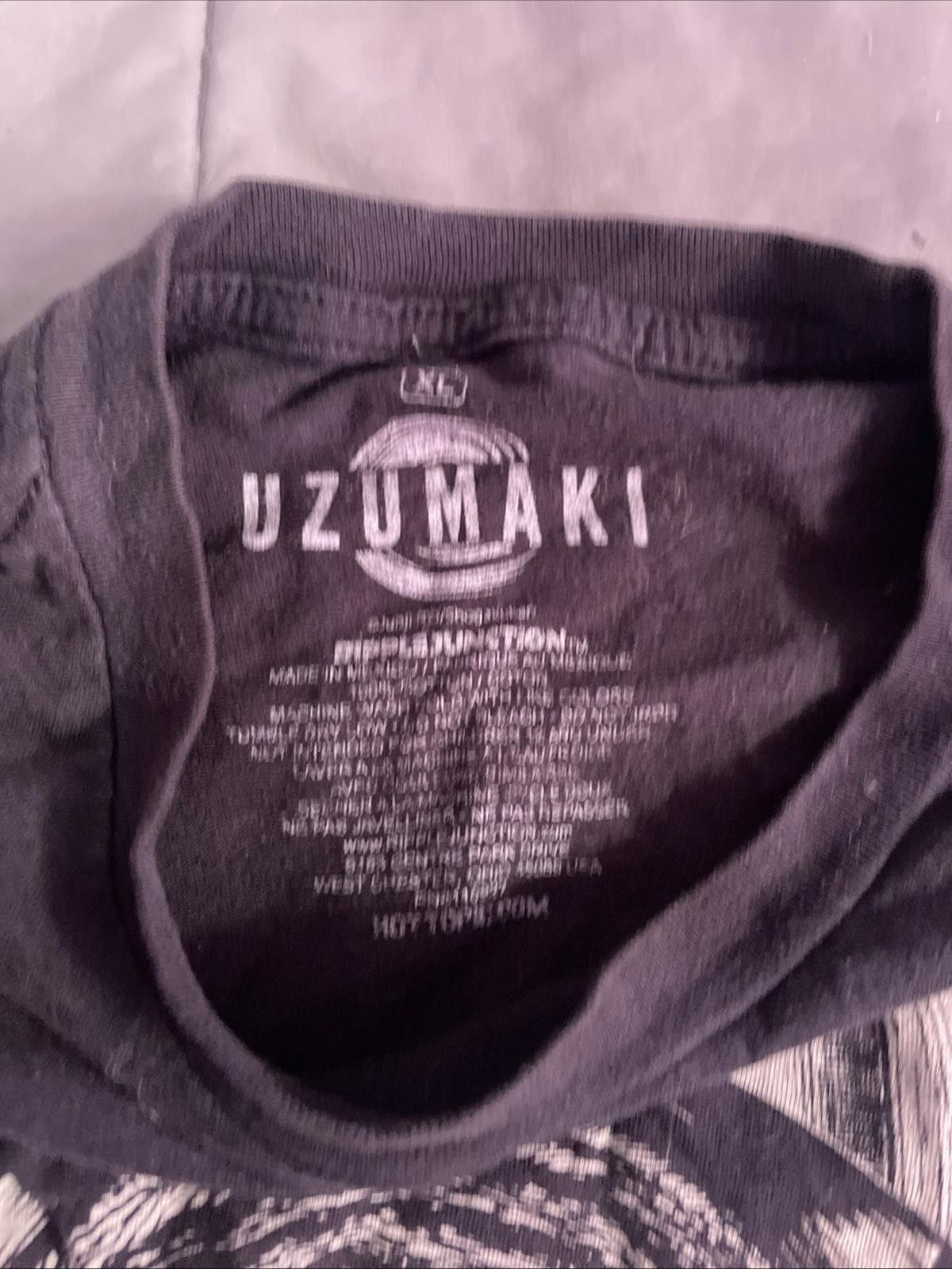 Ripple Junction Uzumaki Junji Graphic Anime Manga Horror T-Shirt XL Size US M / EU 48-50 / 2 - 6 Thumbnail