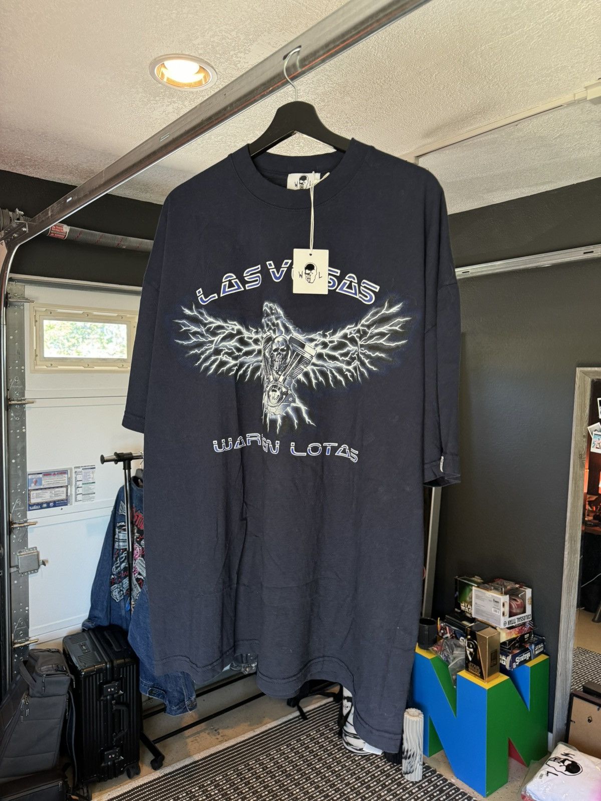 Warren Lotas Warren Lotas Las Vegas Electric Eagle Tee Size US XXL / EU 58 / 5 - 2 Thumbnail