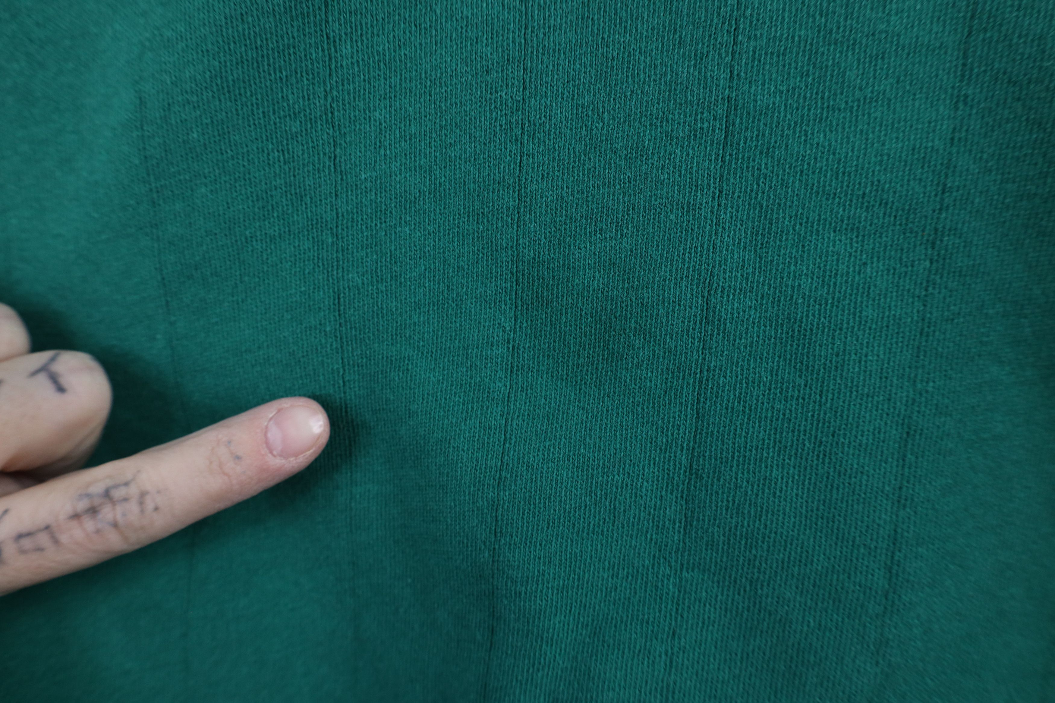 Vintage Vintage 90s Streetwear Collared Pullover Sweatshirt Green Size US XL / EU 56 / 4 - 5 Thumbnail