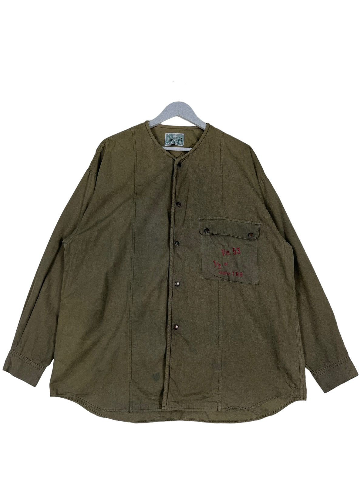 Issey Miyake 🔥 80s VTG ISSEY MIYAKE WOW SERIES TRD CUT COLAR JACKET Size US L / EU 52-54 / 3 - 2 Thumbnail