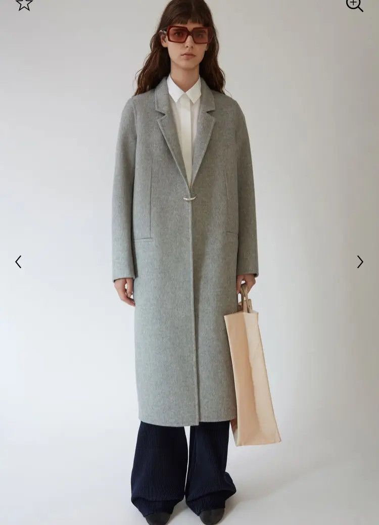 Acne Studios AW15 Acne Studios Foin Double Wool Long Coat Size US S / EU 44-46 / 1 - 1 Thumbnail