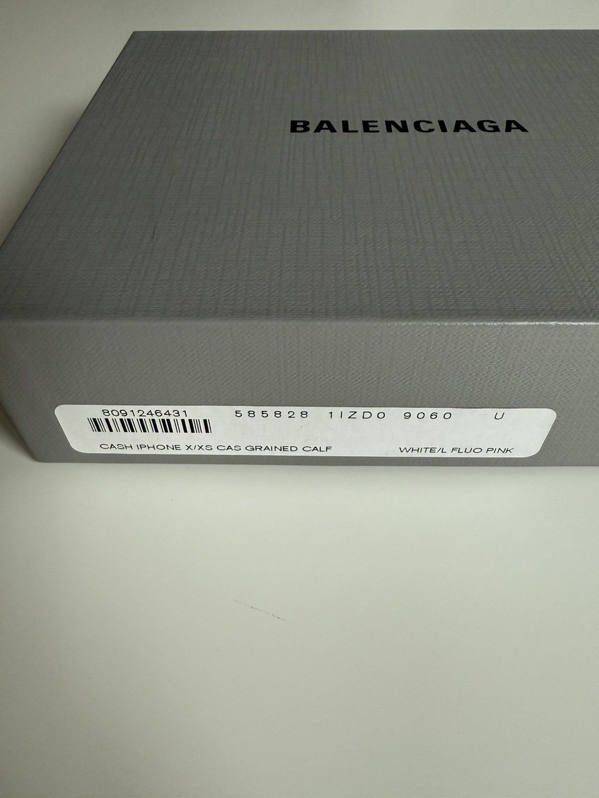 Balenciaga Balenciaga Cash iPhone Case White Size ONE SIZE - 3 Thumbnail