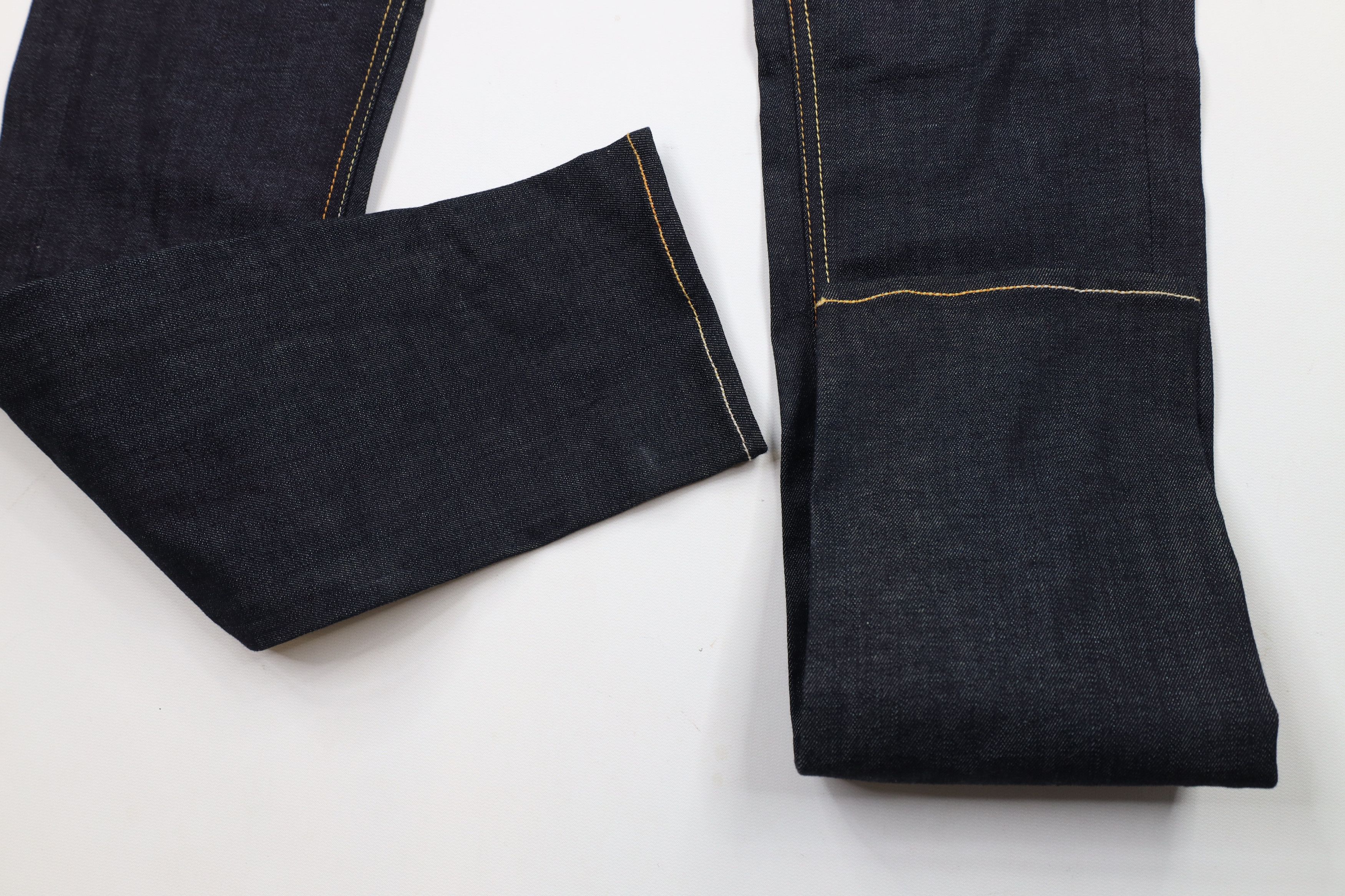 Vintage Motor City Denim Co Joe Faris Skinny Leg Jeans Indigo USA Size 27" / US 4 / IT 40 - 5 Thumbnail