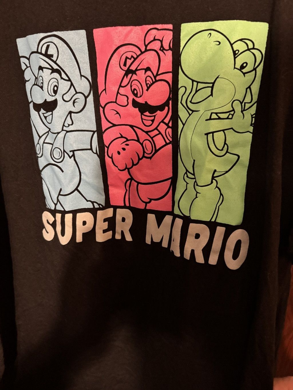 Nintendo Super Mario Brothers Characters T Shirt Men's Size 3XL Black Size US XXL / EU 58 / 5 - 4 Thumbnail