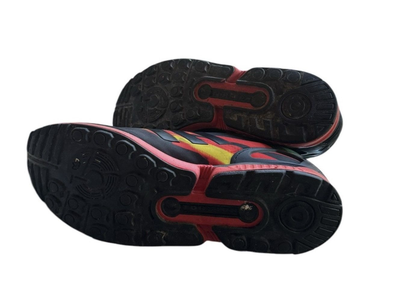 Adidas adidas Men's Athletic Shoes Black Red Yellow Size US 12 / EU 45 - 5 Thumbnail
