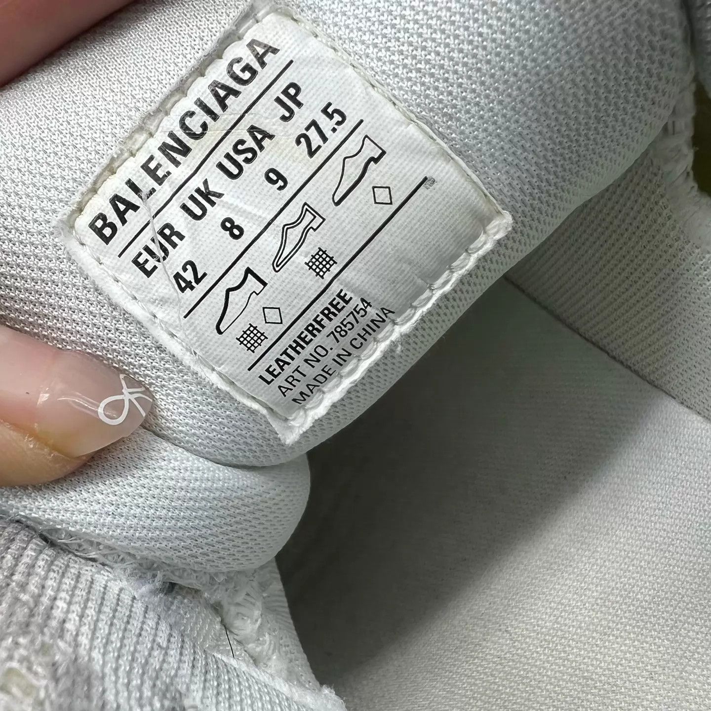 Balenciaga Balenciaga Cargo White Blue Gray Size 42 Like New Size US 9 / EU 42 - 8 Thumbnail