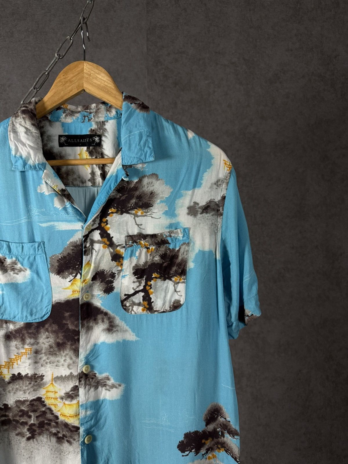 Allsaints Allsaints designer hawaiian art shirt Size US S / EU 44-46 / 1 - 2 Thumbnail