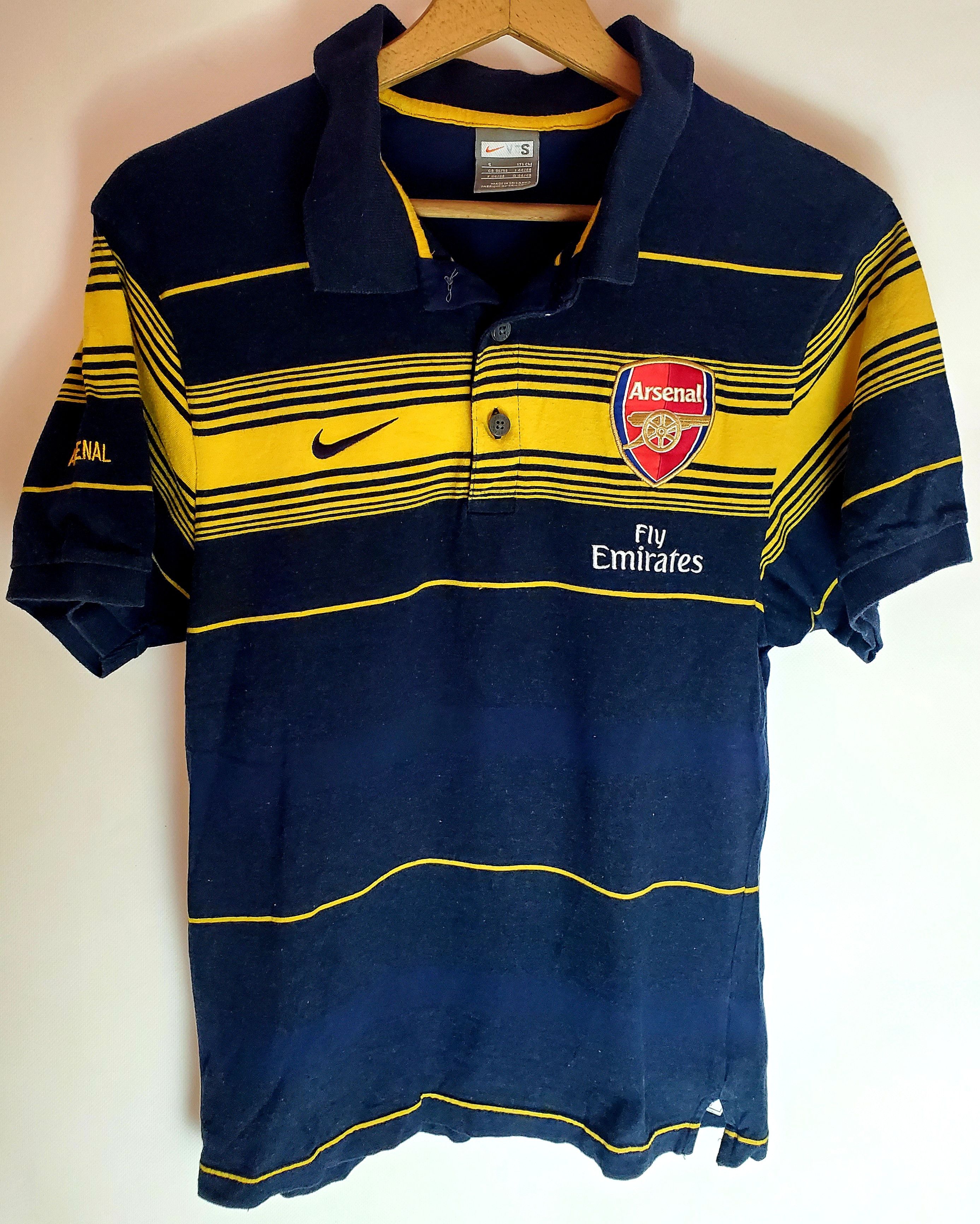 Nike Vintage 2009-10 Arsenal Nike Polo Shirt size S Size US S / EU 44-46 / 1 - 1 Thumbnail