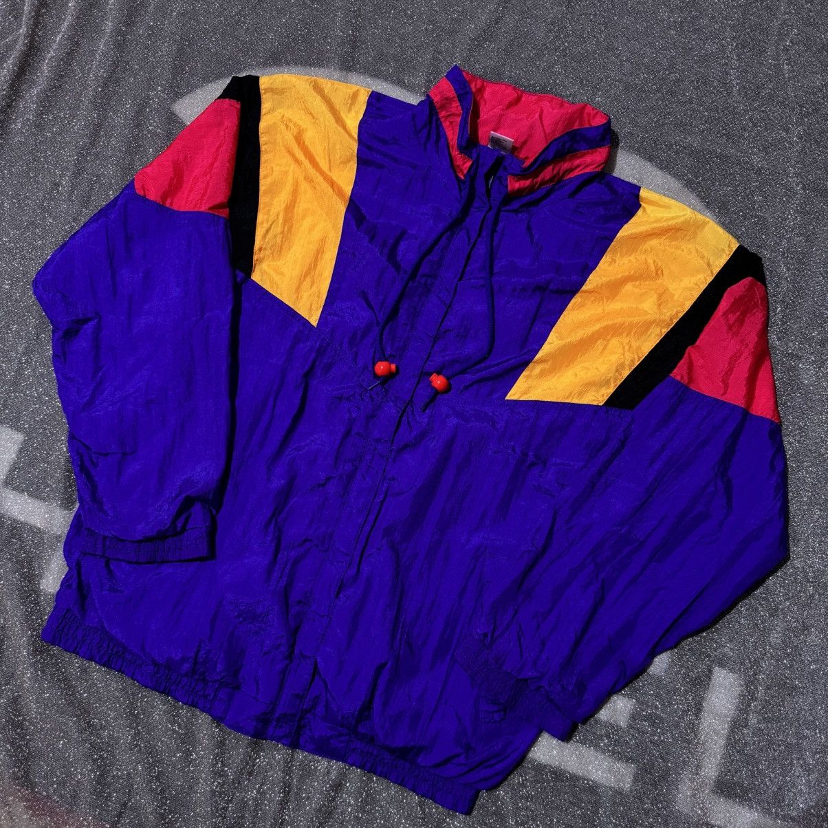 Vintage Vintage The Body Co. Nylon Windbreaker Size US L / EU 52-54 / 3 - 1 Thumbnail