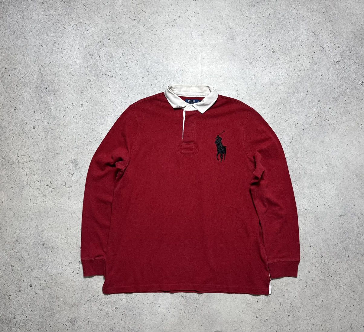 Polo Ralph Lauren Polo Ralph Lauren Rugby Sweatshirt Big Pony Size XL Red Size US XL / EU 56 / 4 - 1 Thumbnail
