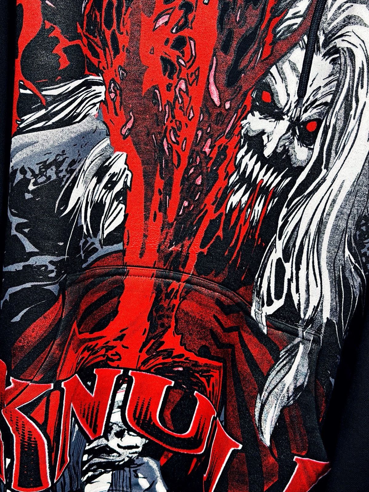Marvel Comics VINTAGE RUSH KNULL VENOM SPIDERMAN CARNAGE METAL HOODIE 3XL Size US XXL / EU 58 / 5 - 2 Thumbnail