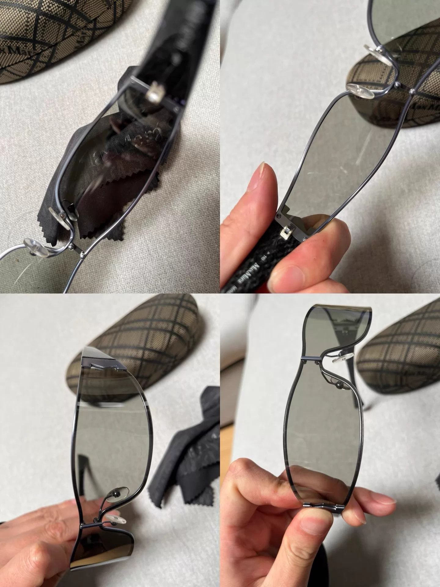 Max Mara MaxMara Vintage 00s Italian Sunglasses Size ONE SIZE - 3 Thumbnail