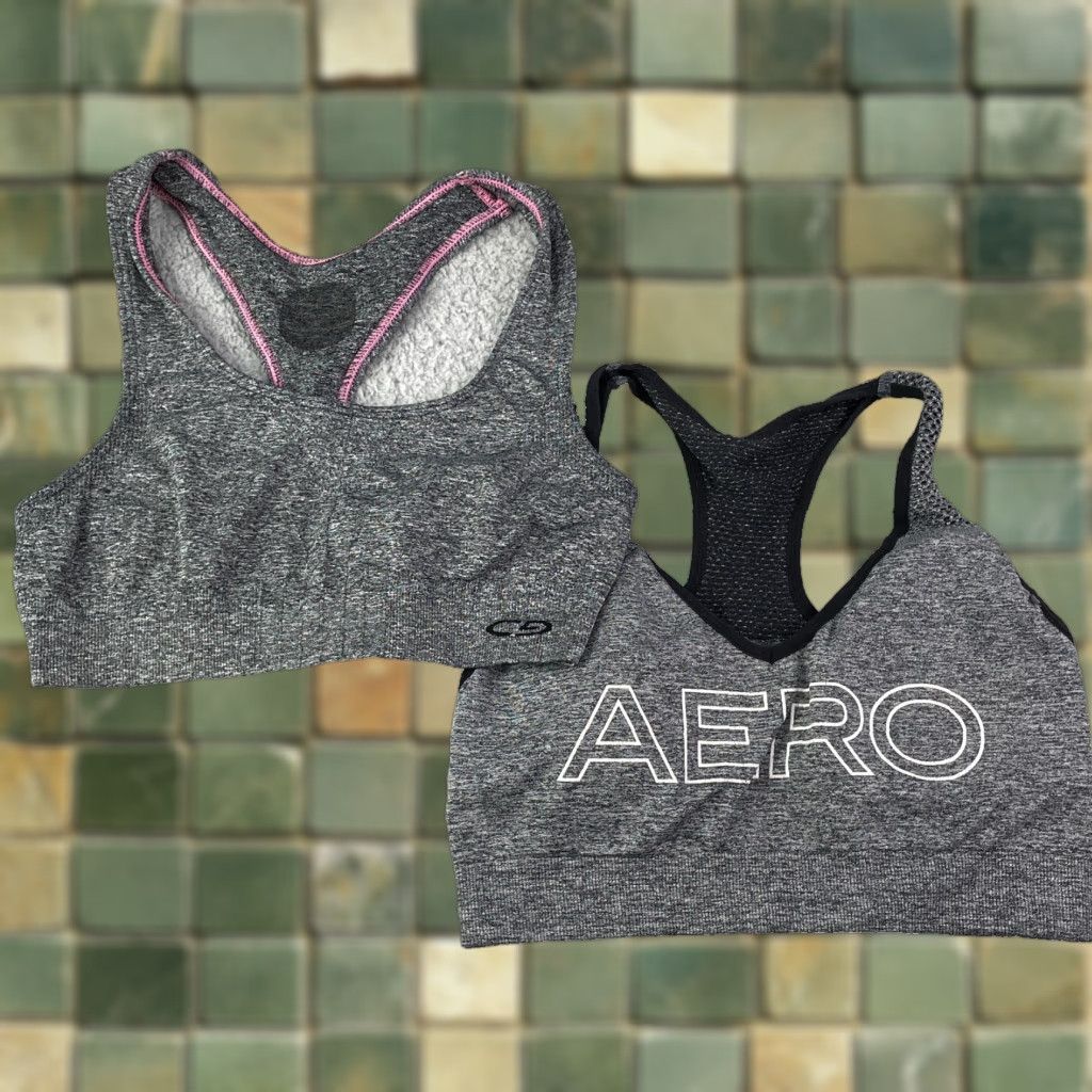 Aeropostale Aeropostal Champion Sports Bra LOT of 2 Women Medium Sportswear Gorpcore Running - Not Applicable Size ONE SIZE - 1 Thumbnail
