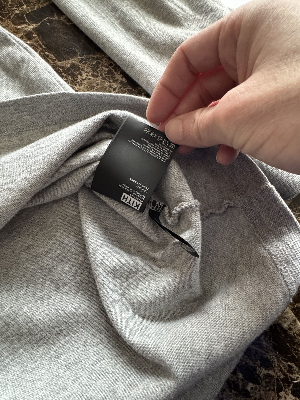 Kith Kith Classic Logo L/S Tee - Grey Size US S / EU 44-46 / 1 - 7 Thumbnail