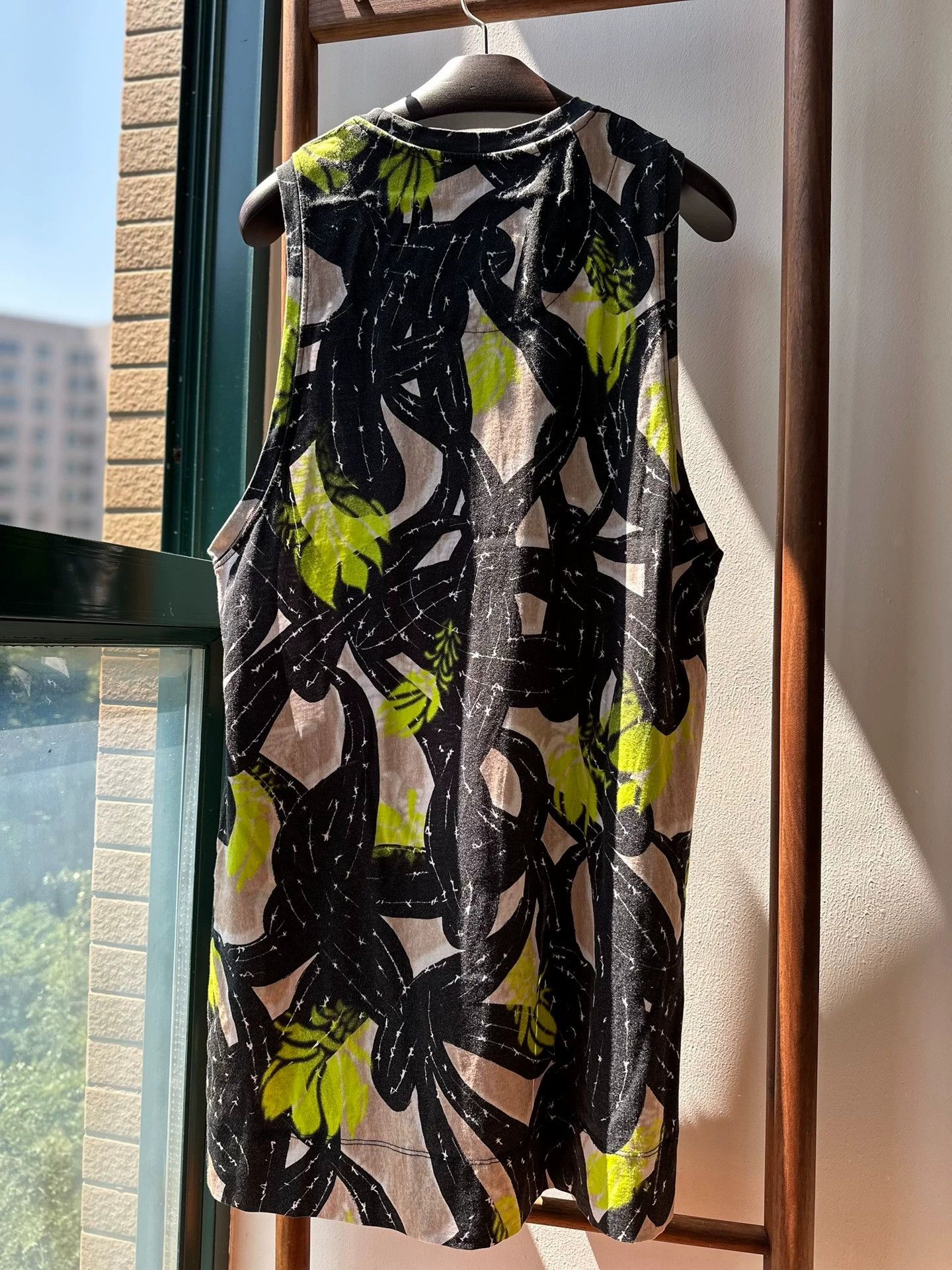 Dries Van Noten DVN Cotton Printed Thick Oversized Dress XL 95 New Size XL / US 12-14 / IT 48-50 - 2 Thumbnail