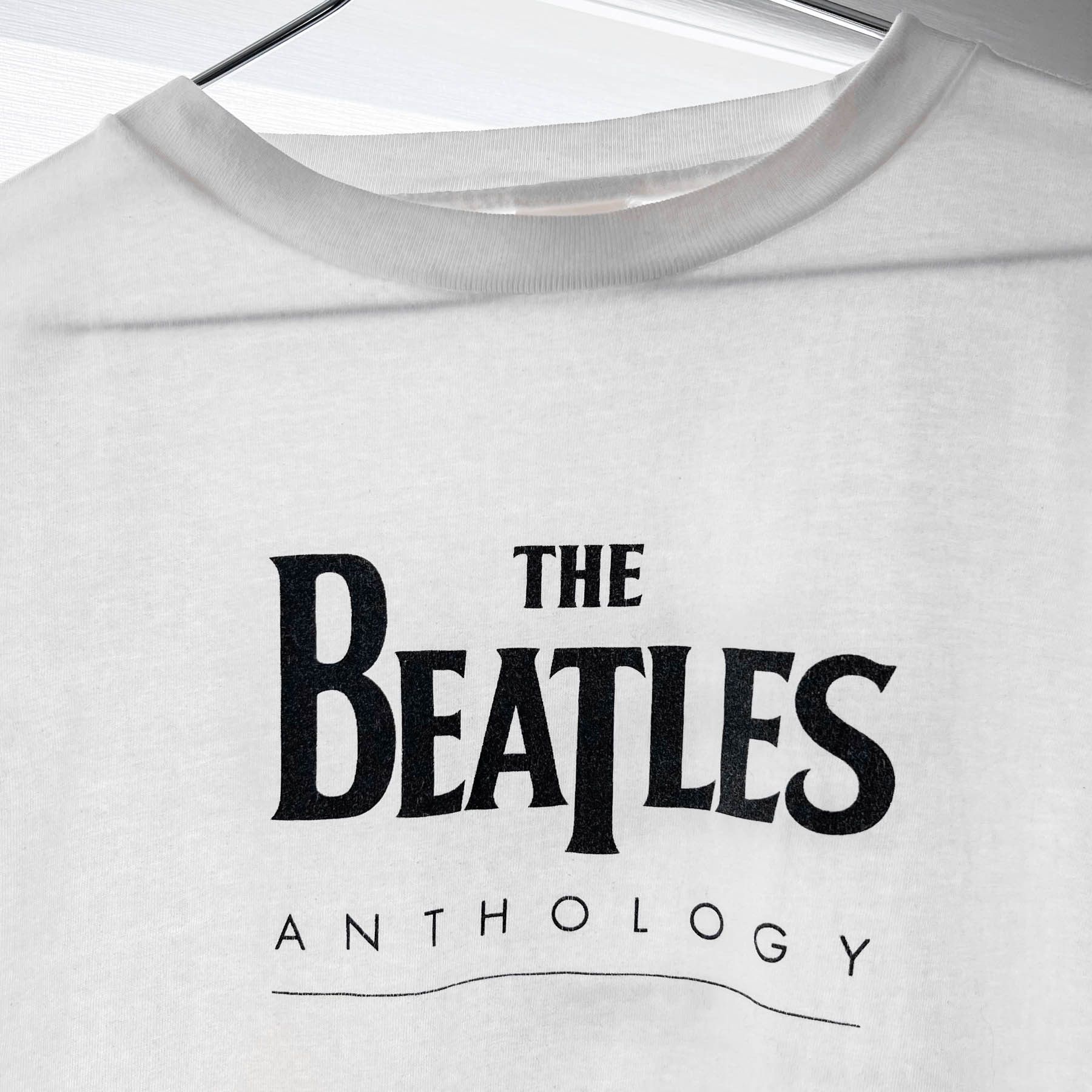 Vintage VTG The Beatles Laserdisc Single Stitched Cropped T-Shirt Size US L / EU 52-54 / 3 - 3 Thumbnail