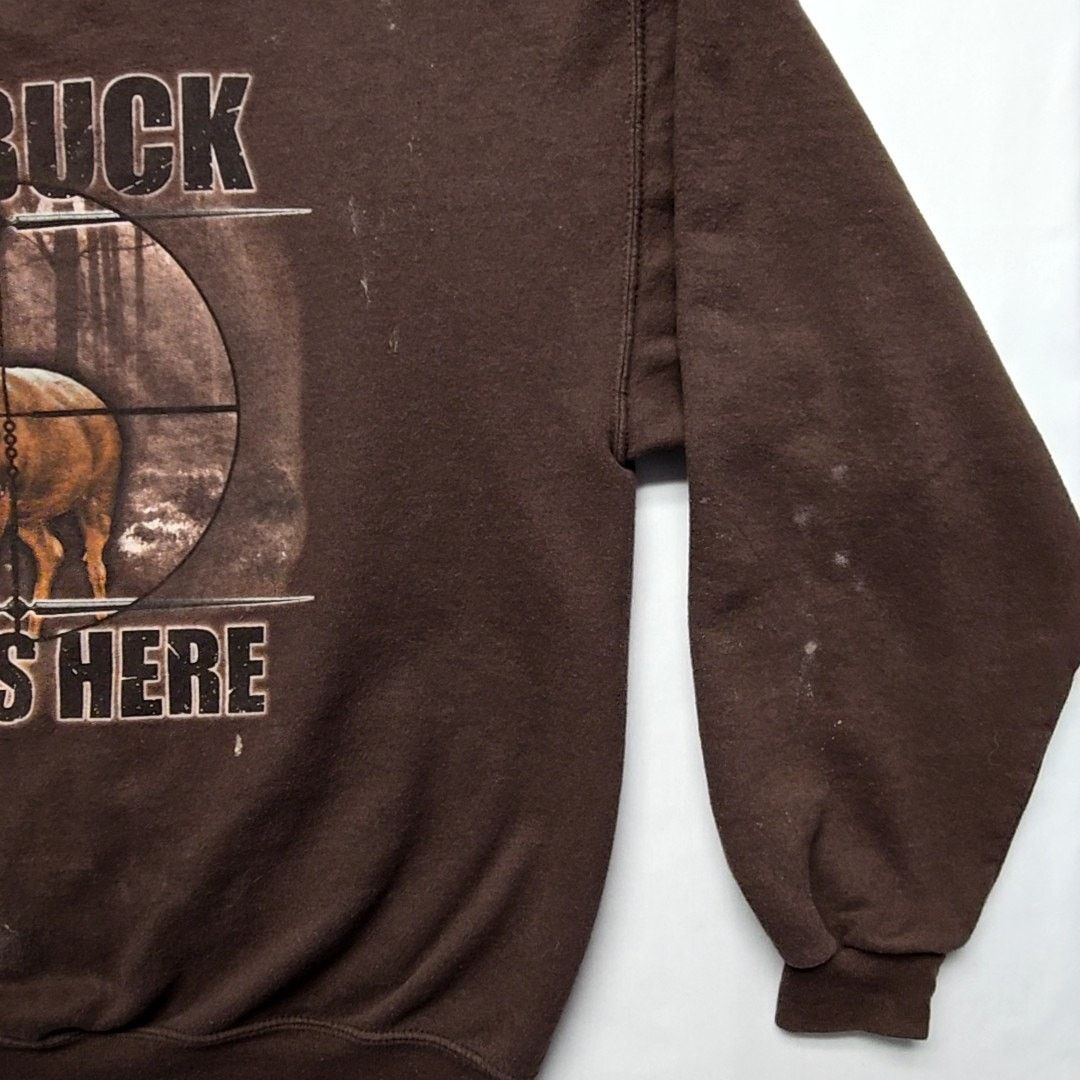 Other Deer Hunting Graphic Sweatshirt Brown Outdoors XL Crewneck Size US XL / EU 56 / 4 - 2 Thumbnail