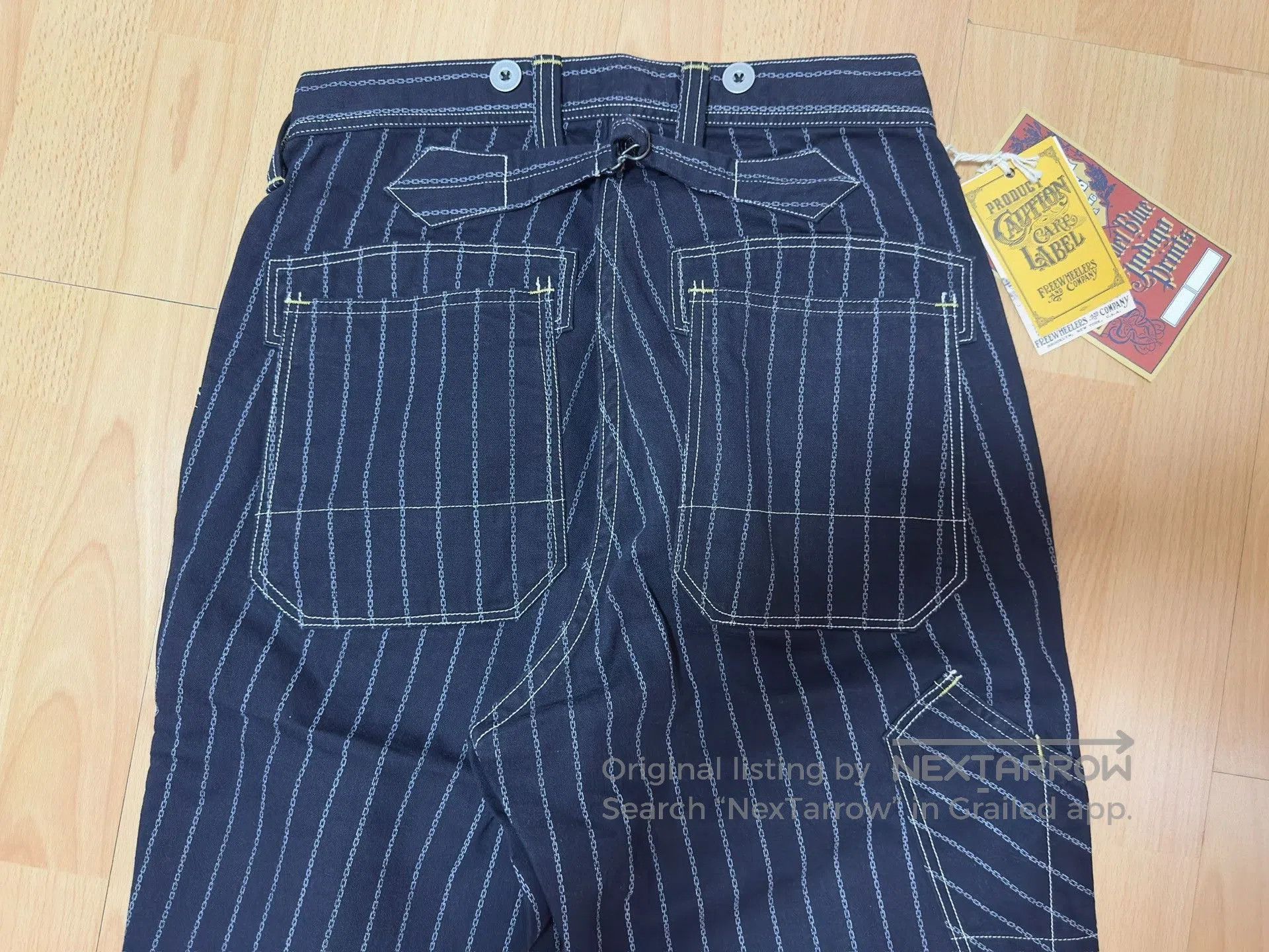 Freewheelers Freewheelers Chain Dye Work Pants. Size US 30 / EU 46 - 4 Thumbnail