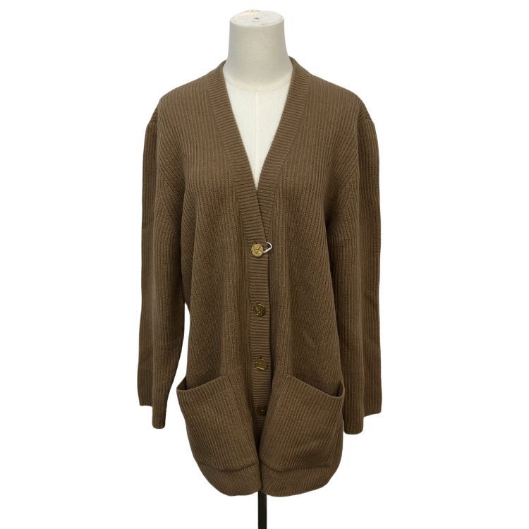 Yves Saint Laurent Yves Saint Laurent Camel Wool Cardigan Size M Size US M / EU 48-50 / 2 - 1 Thumbnail
