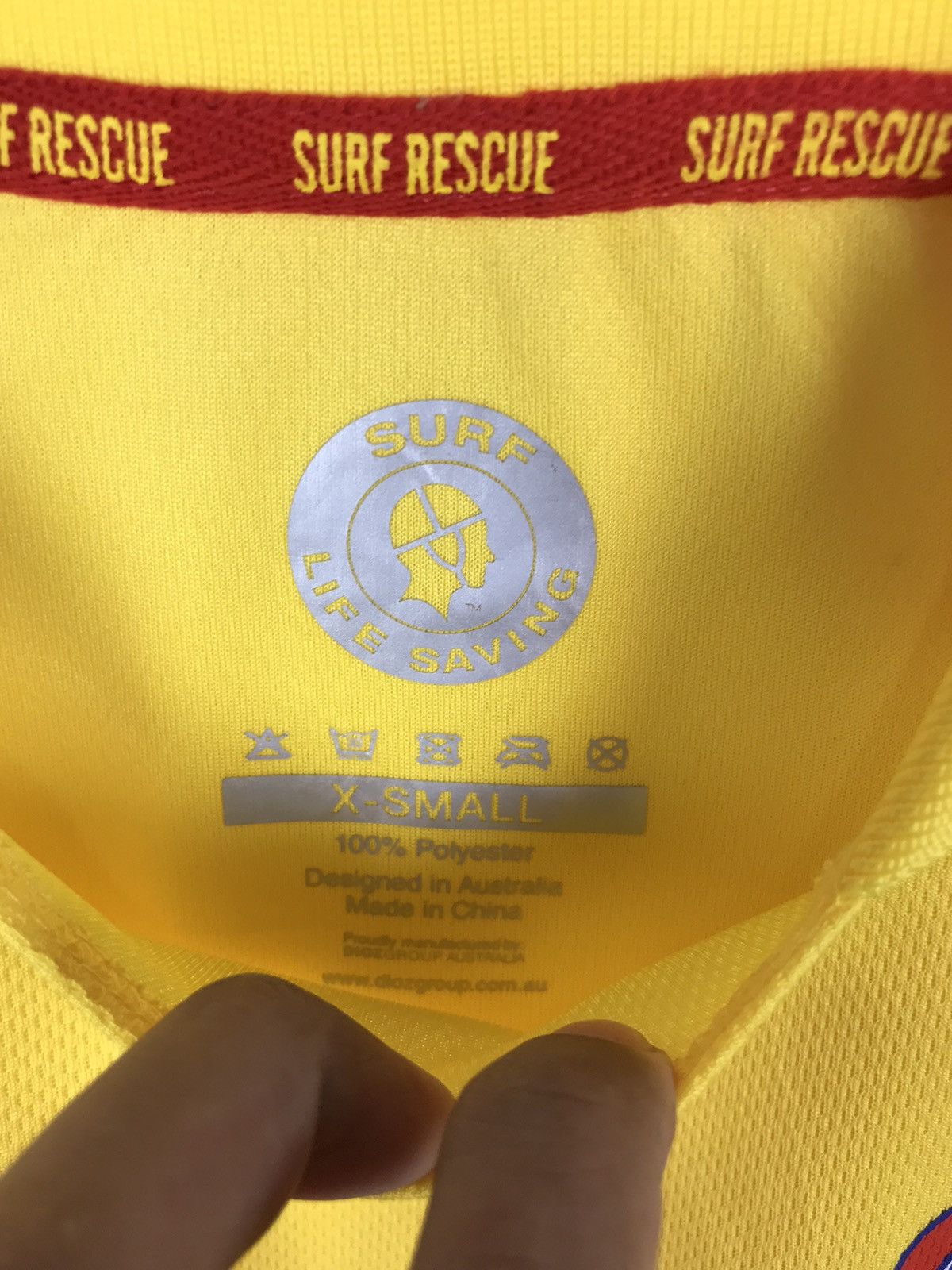 DHL Dhl Surf Rescue Long Sleeve Jersey Yellow Colour Size US M / EU 48-50 / 2 - 3 Thumbnail