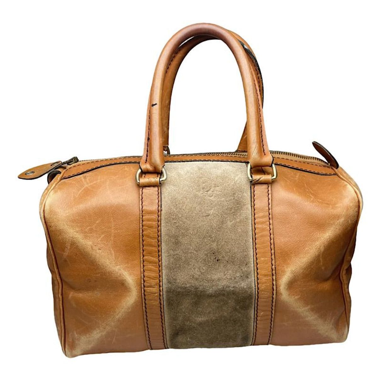 Dior Speedy Brown Leather Handbag Size ONE SIZE - 1 Thumbnail