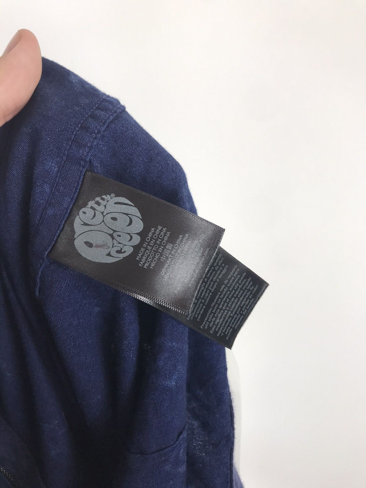 Pretty Green × Vintage Pretty Green Zip Monogram Shirt Size US M / EU 48-50 / 2 - 5 Thumbnail