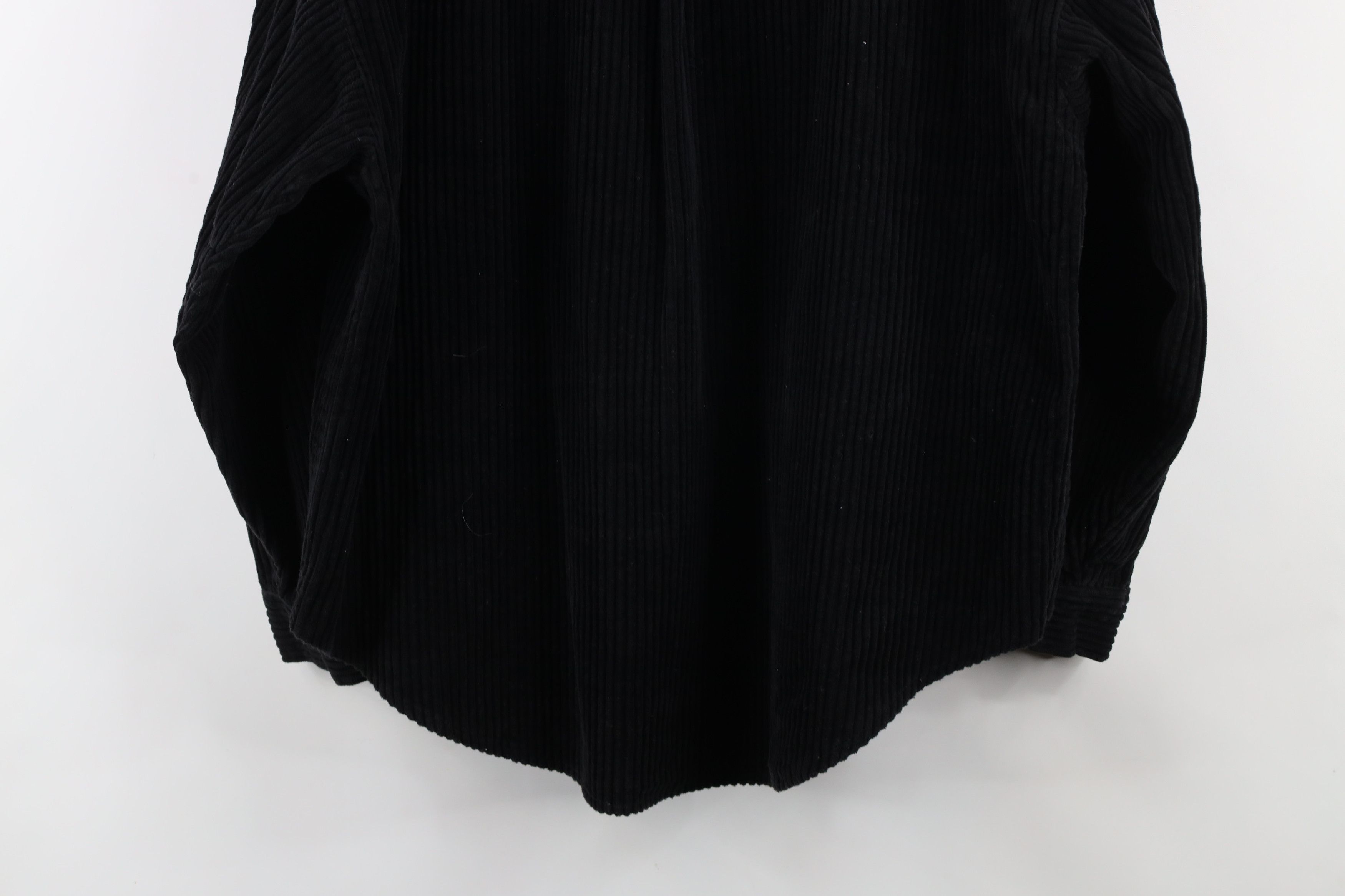 Vintage Vintage 90s Streetwear Flannel Lined Corduroy Shirt Jacket Size L / US 10 / IT 46 - 12 Thumbnail