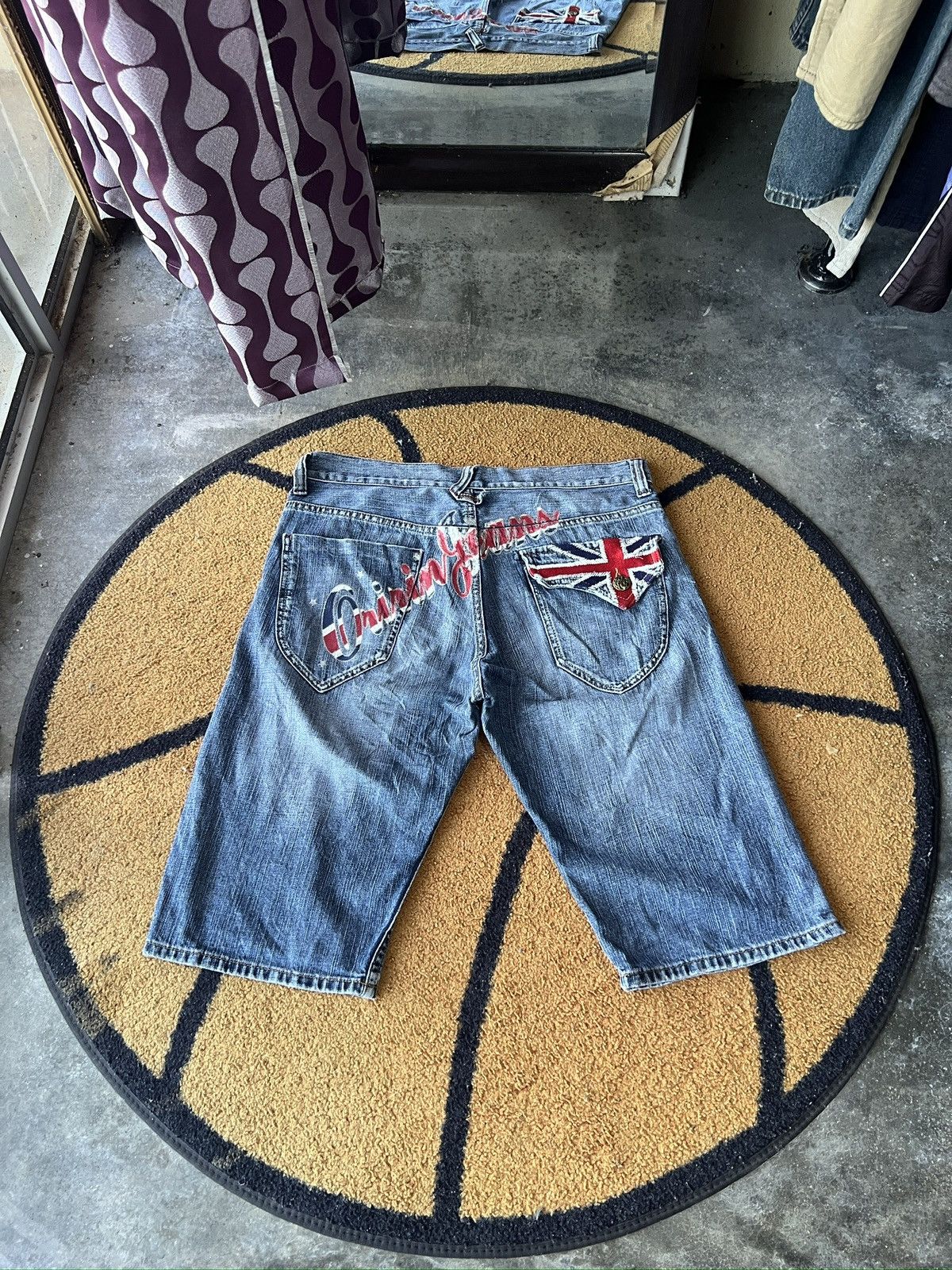 🔥Oririn Jeans Cropped Distressed Denim